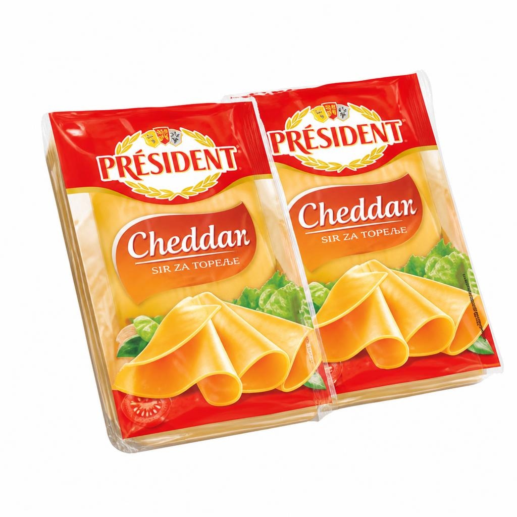 President Sir Cheddar 100 g Dukat Akcija u trgovini Tommy
