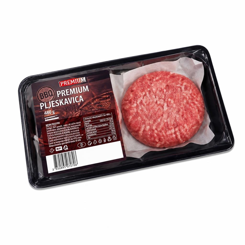 BBQ premium pljeskavica 480 g Akcija u trgovini Spar