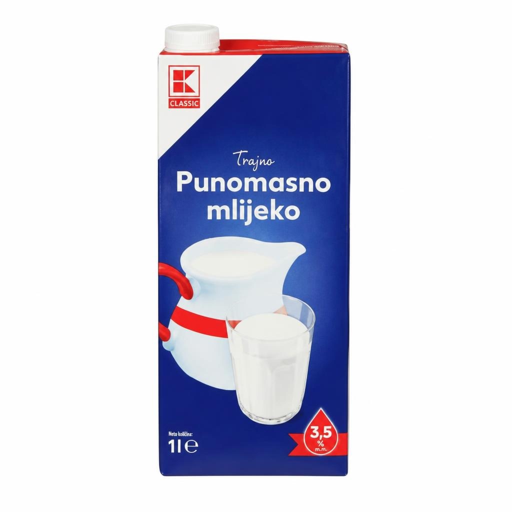 CLASSIC Trajno mlijeko 1 L - Akcija u trgovini Kaufland