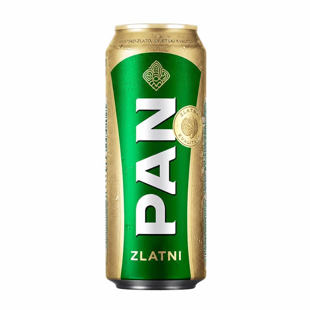 Pan pivo zlatni lager 0,5 l Akcija u trgovini Studenac
