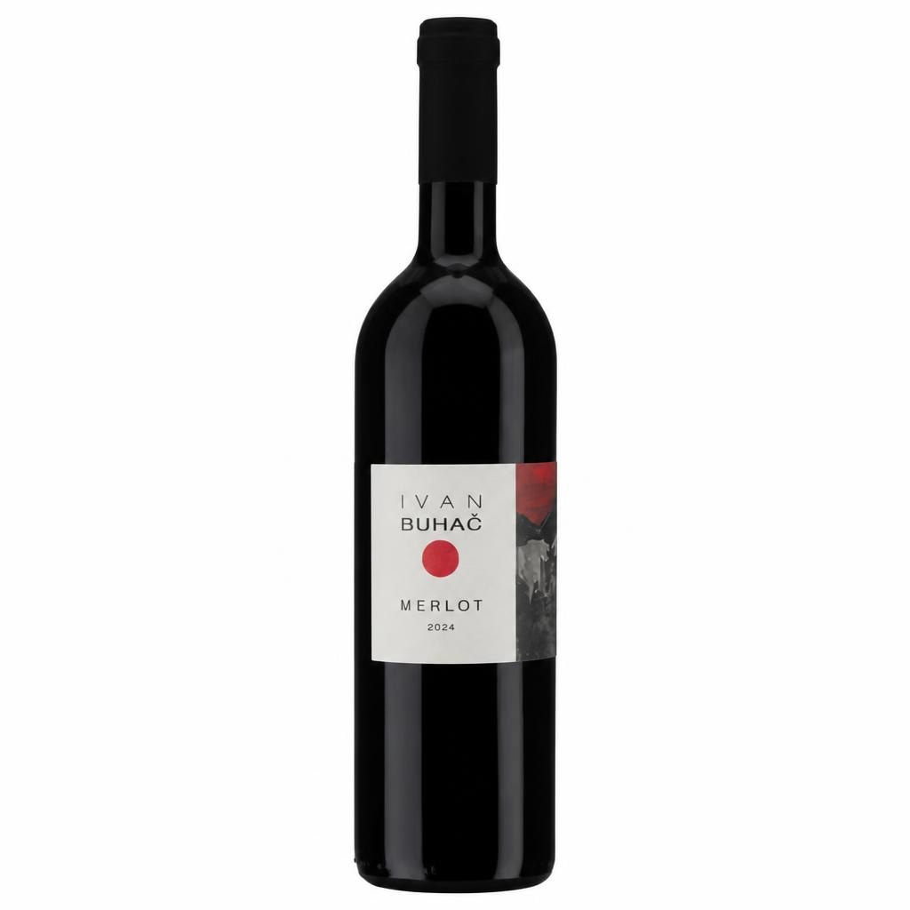 Merlot Ivan Buhač 0,75L - Akcija u trgovini Vrutak