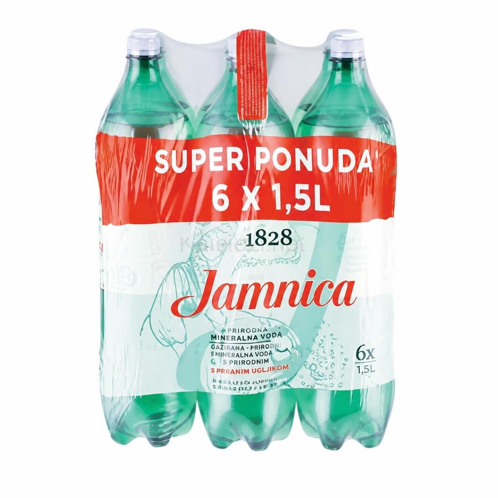 Jamnica voda 6x1,5 L Akcija u trgovini Kaufland