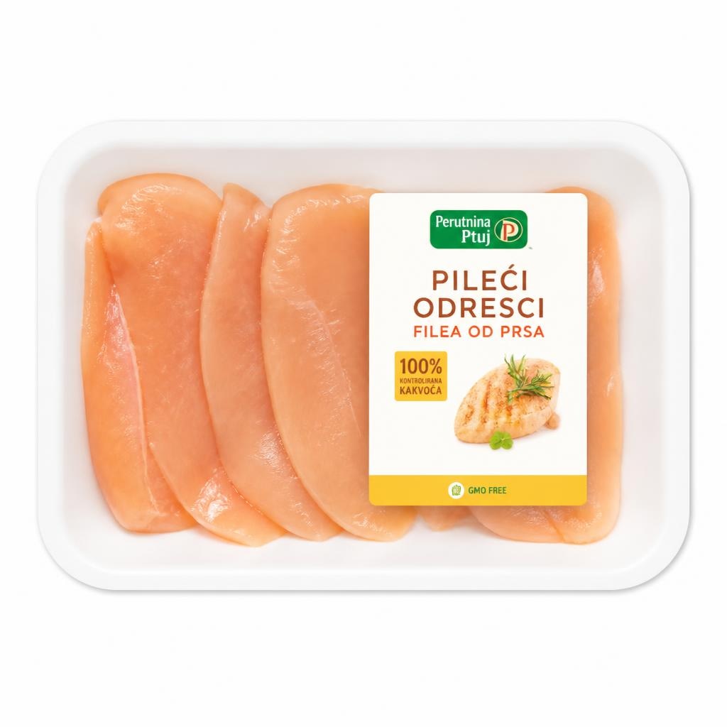 Perutnina Ptuj pileći odresci filea od prsa 400 g Akcija u trgovini Kaufland