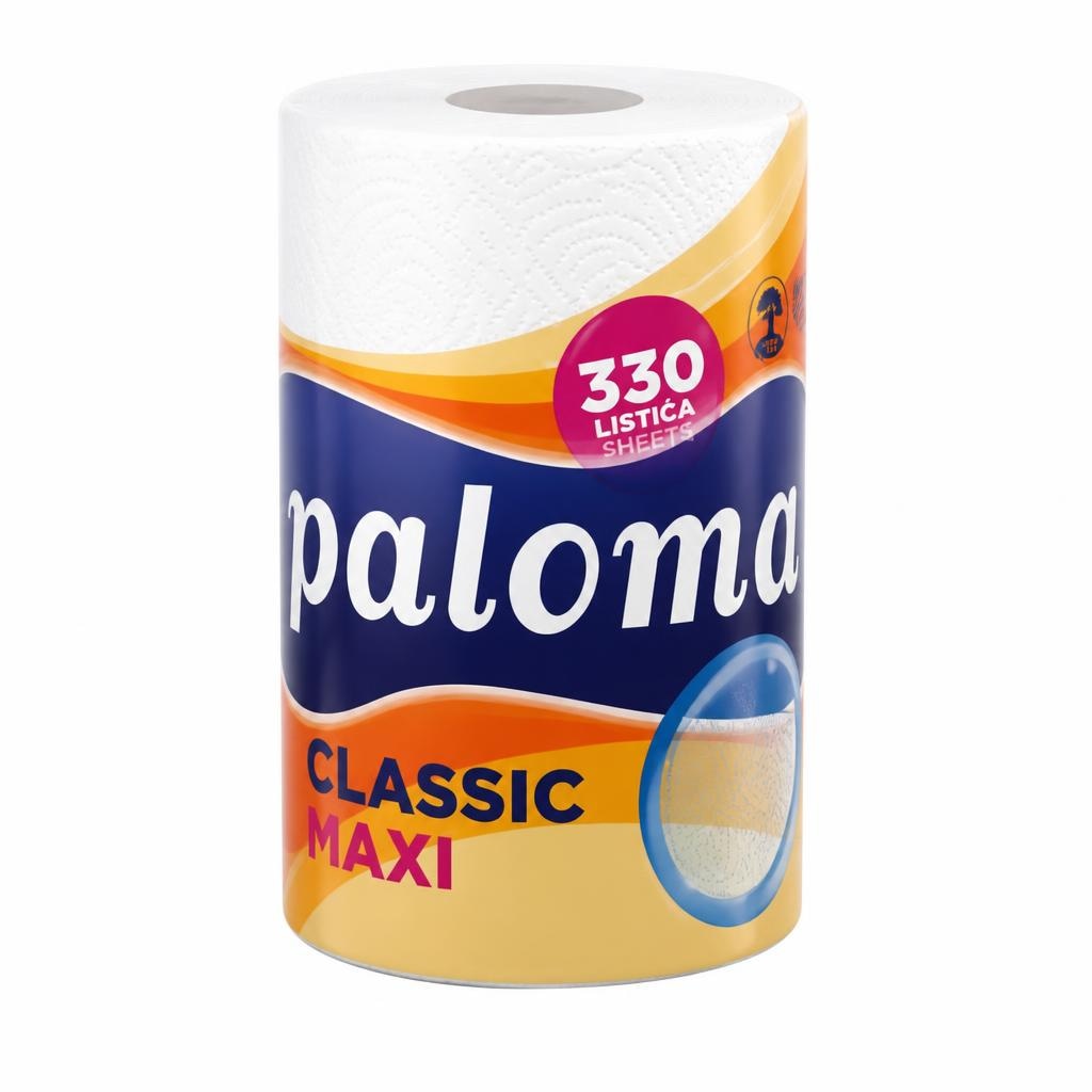 Paloma papirnati ručnik 1 rola Akcija u trgovini Tommy