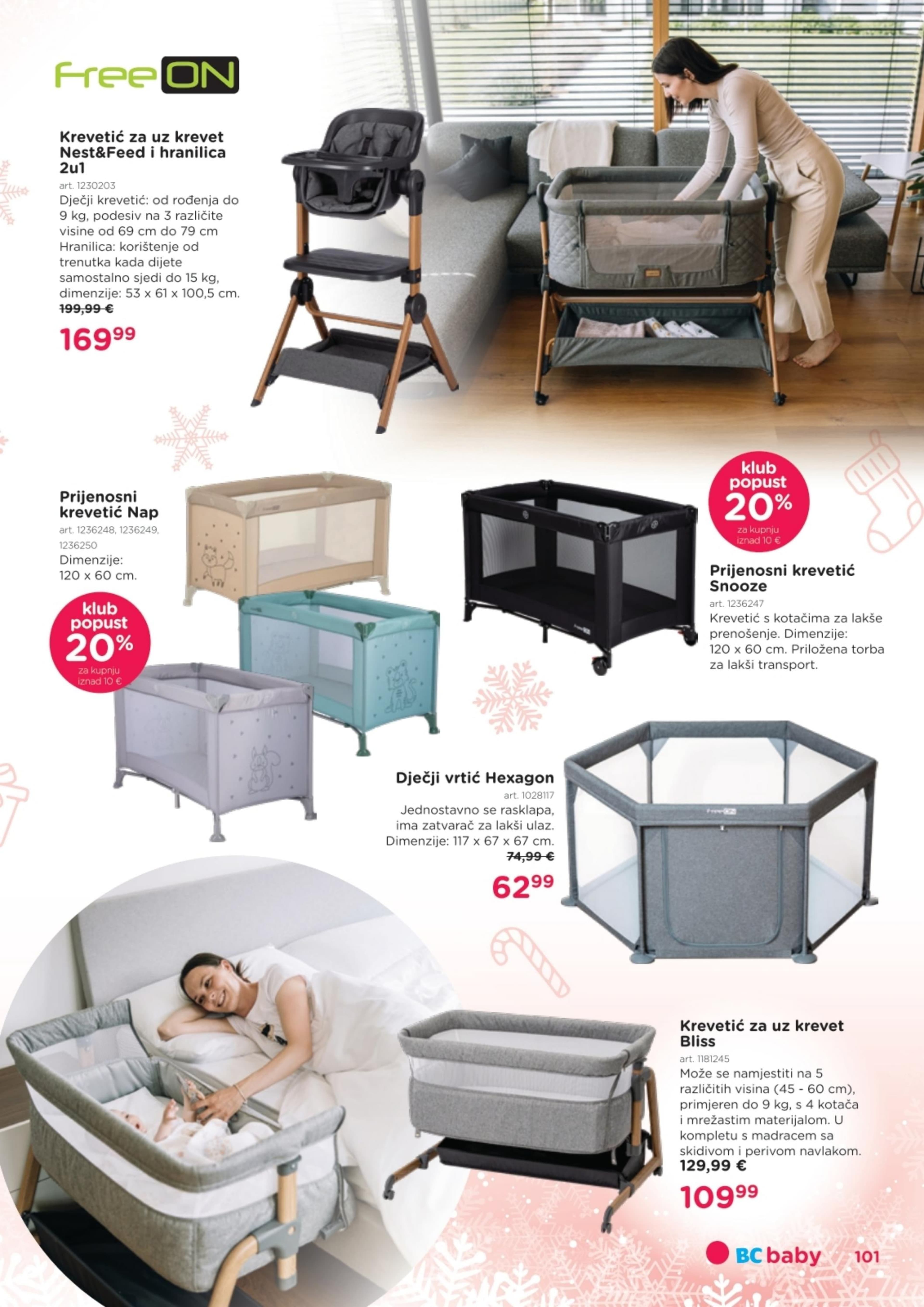 Stranica 101. Baby Center kataloga - Akcije od 14.11. do 06.01.2026.