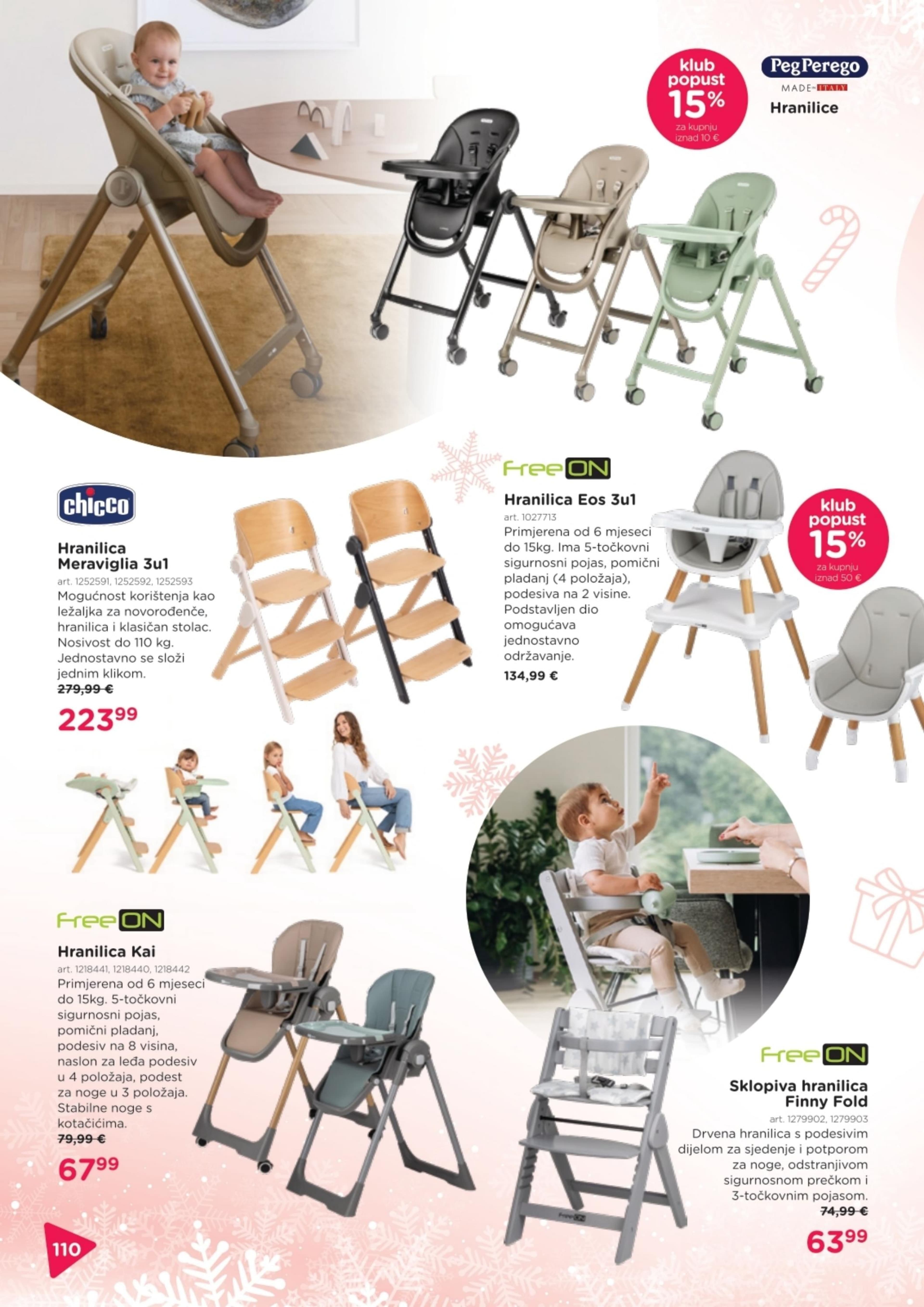 Stranica 110. Baby Center kataloga - Akcije od 14.11. do 06.01.2026.