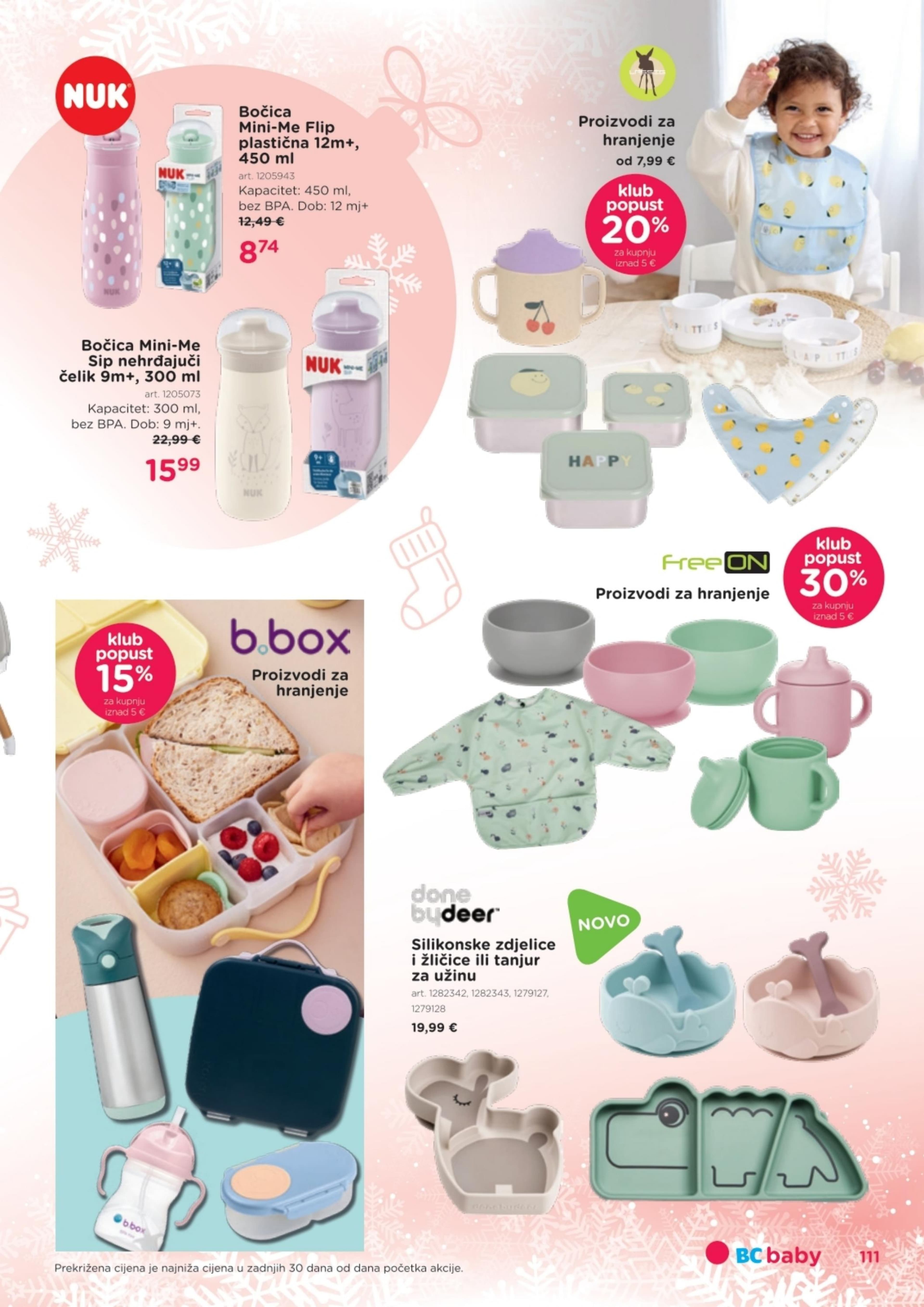 Stranica 111. Baby Center kataloga - Akcije od 14.11. do 06.01.2026.
