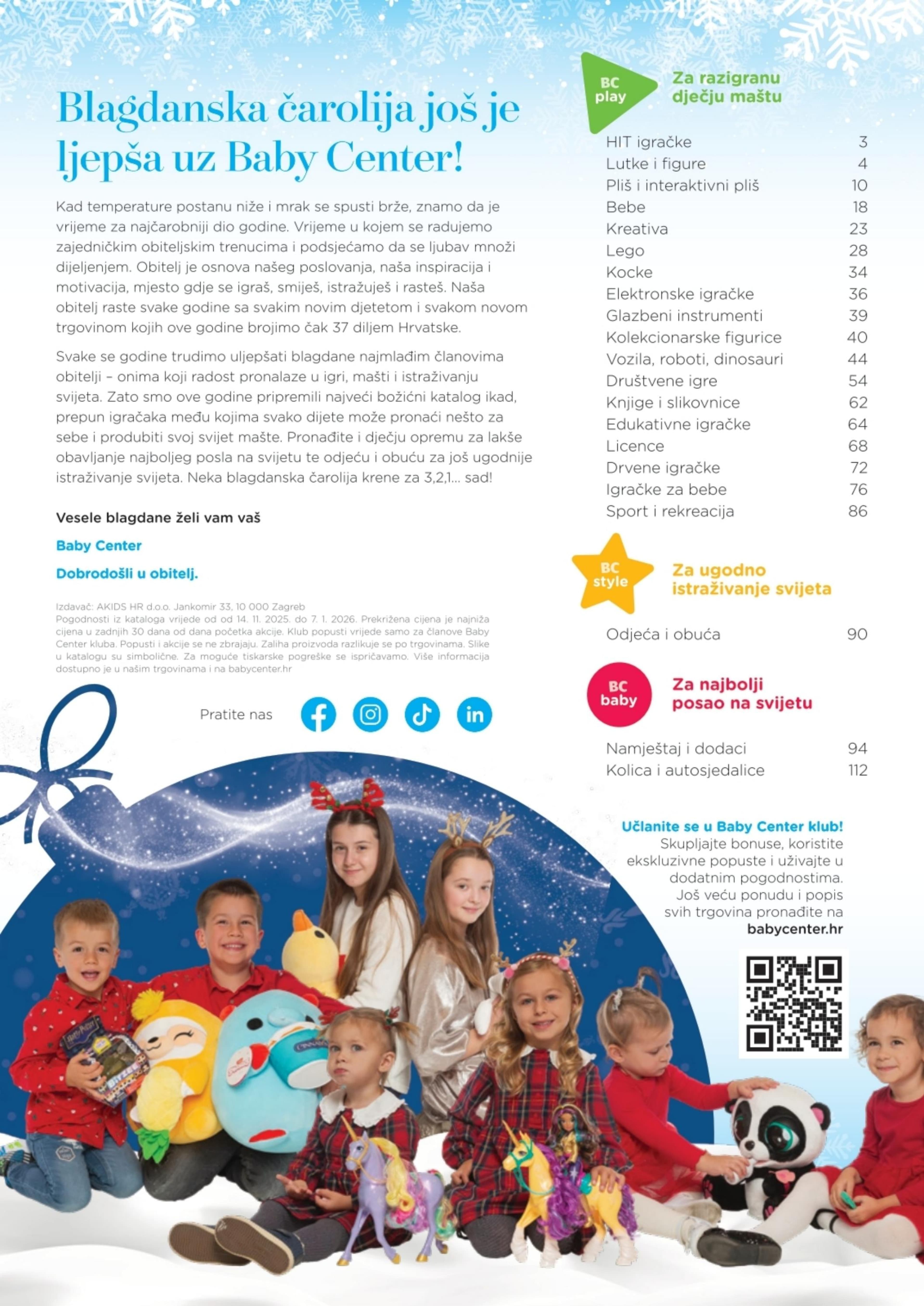 Stranica 2. Baby Center kataloga - Akcije od 14.11. do 06.01.2026.