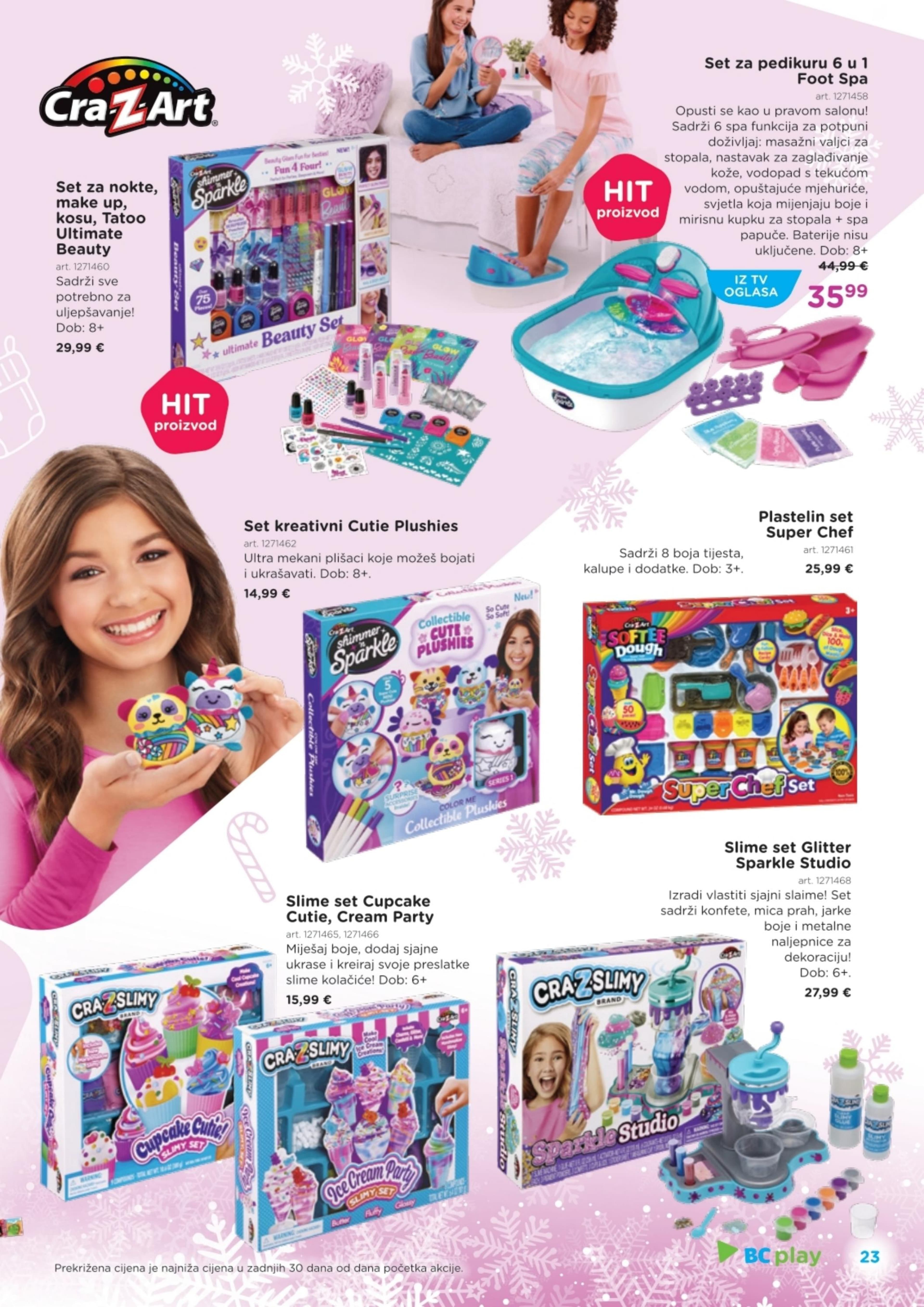 Stranica 23. Baby Center kataloga - Akcije od 14.11. do 06.01.2026.