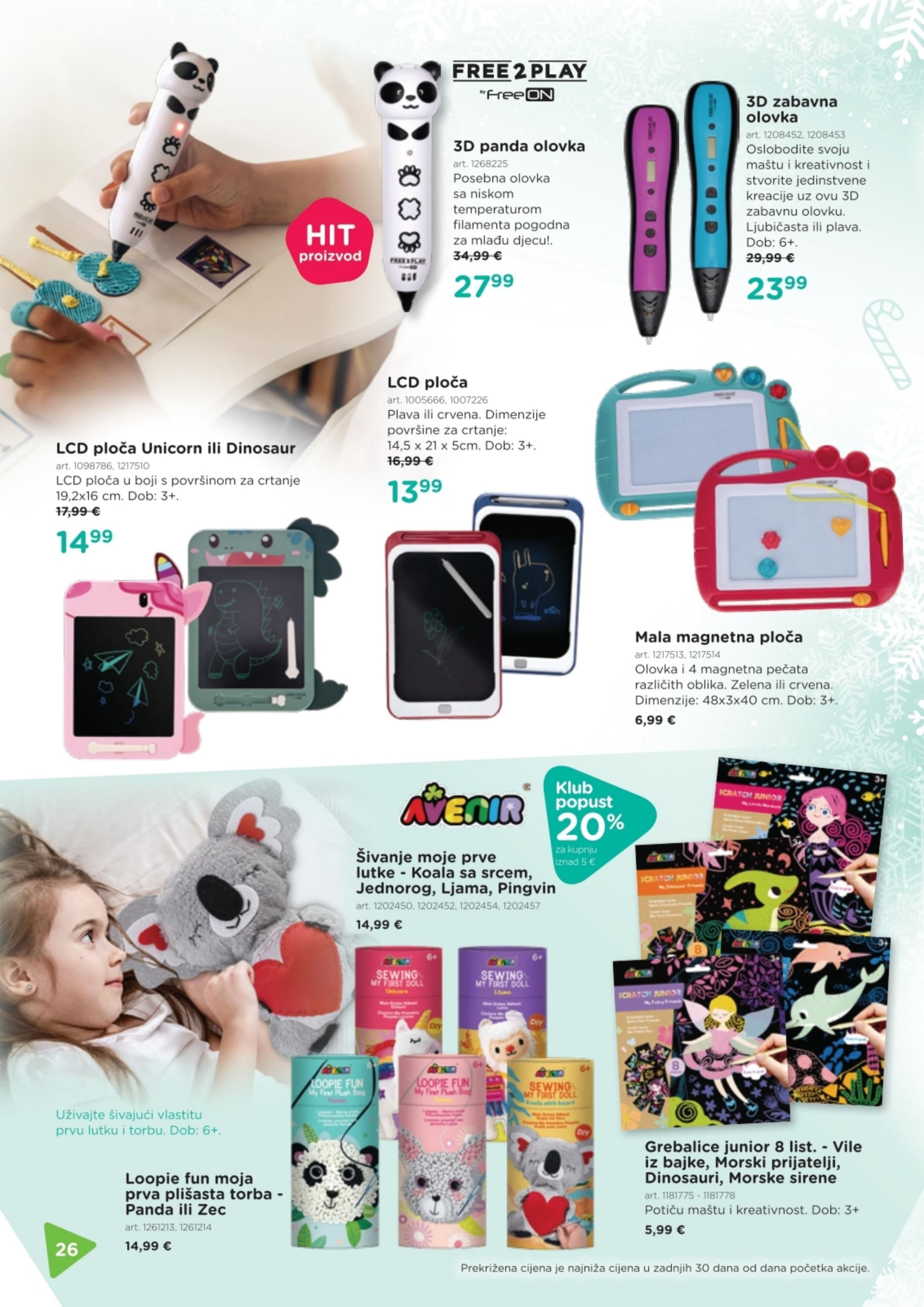 Stranica 26. Baby Center kataloga - Akcije od 14.11. do 06.01.2026.