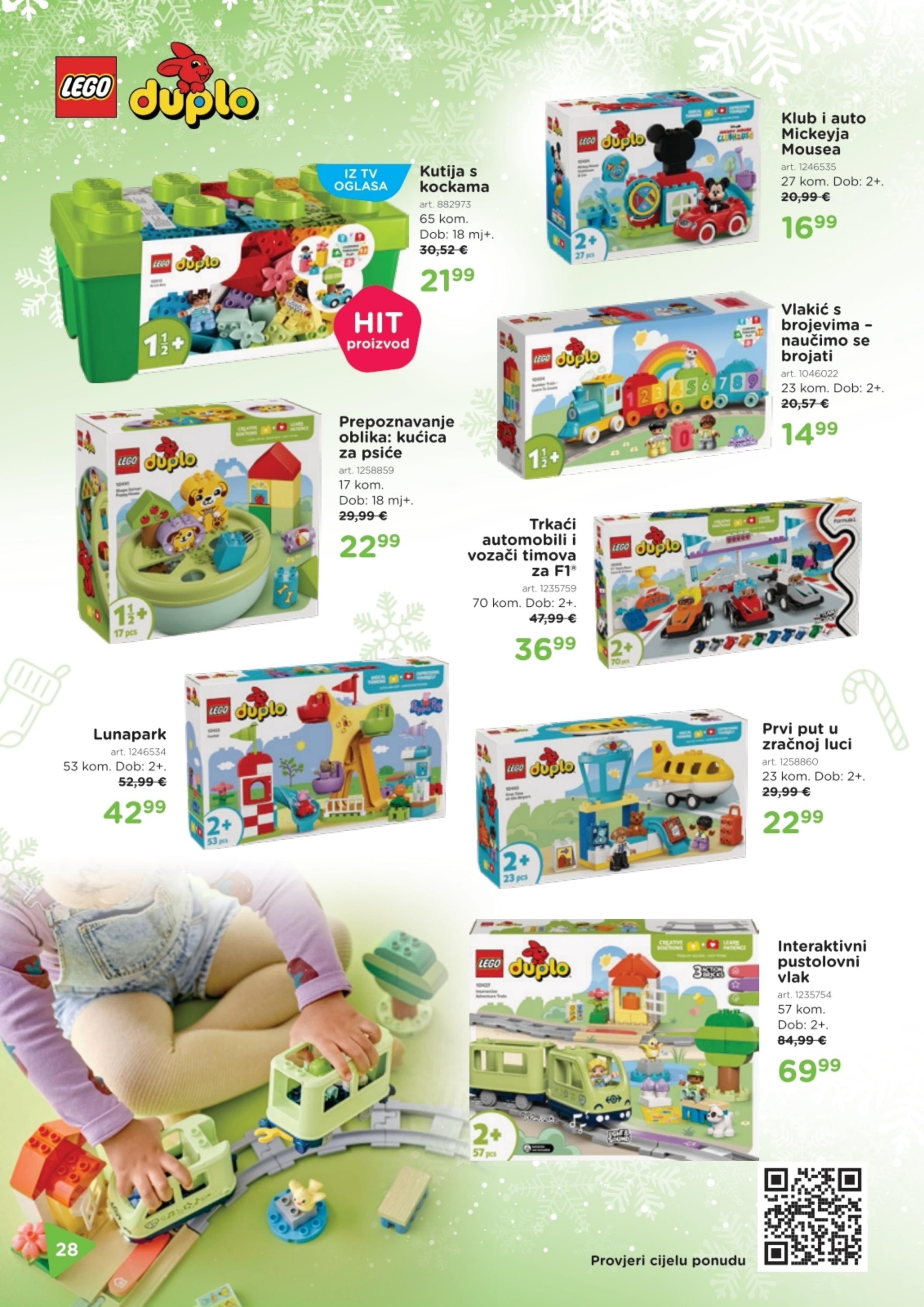 Stranica 28. Baby Center kataloga - Akcije od 14.11. do 06.01.2026.