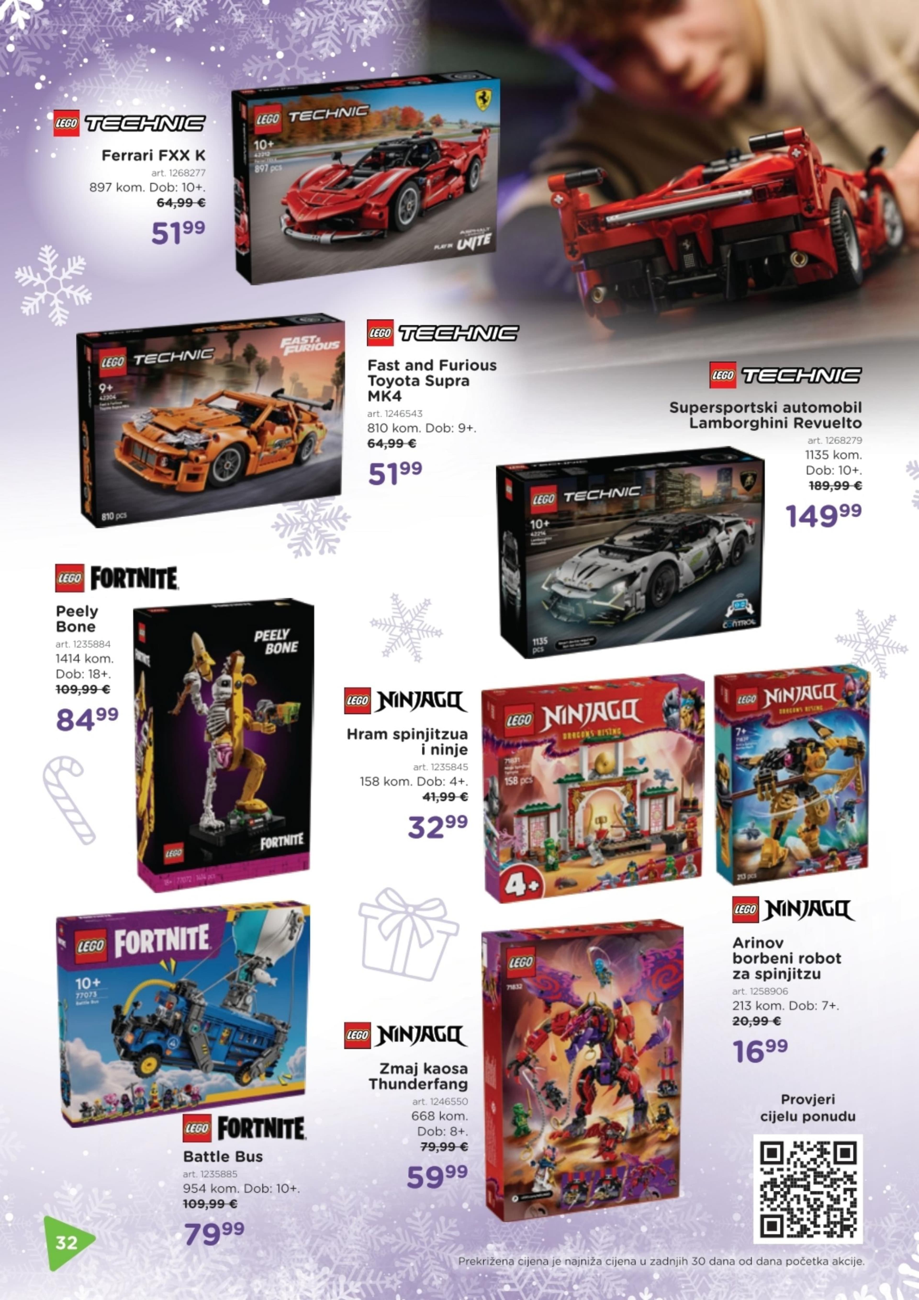 Stranica 32. Baby Center kataloga - Akcije od 14.11. do 06.01.2026.