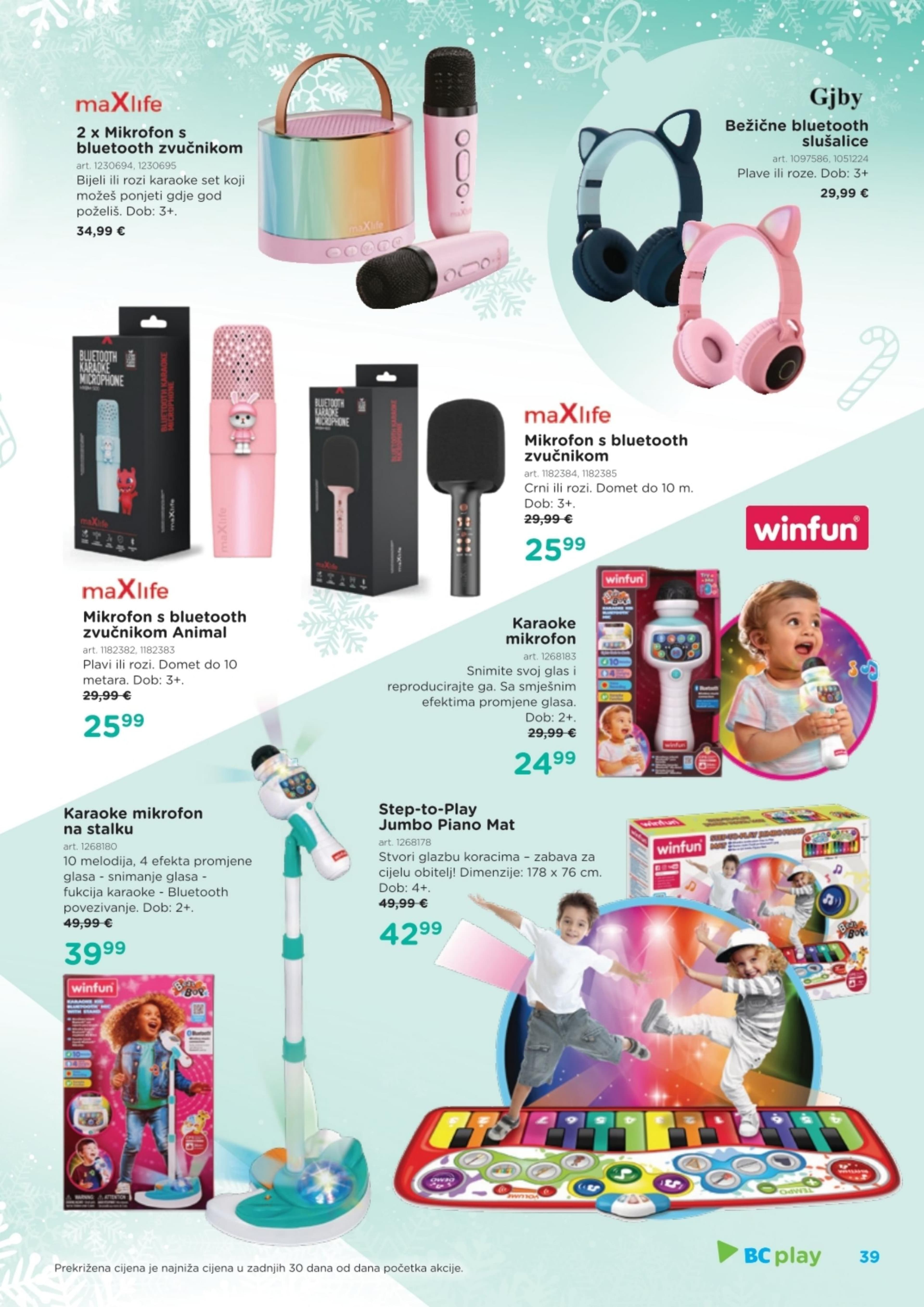 Stranica 39. Baby Center kataloga - Akcije od 14.11. do 06.01.2026.