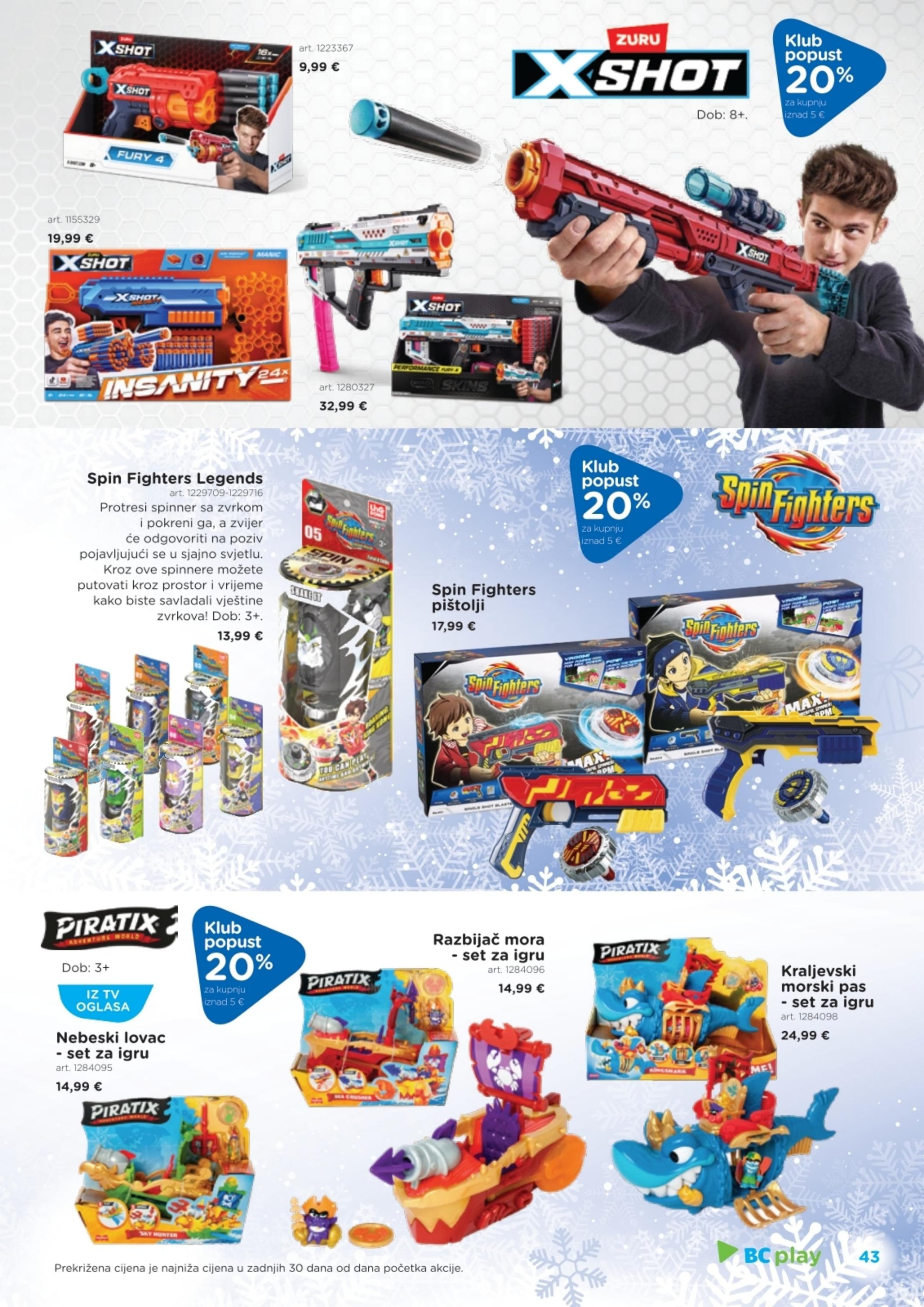 Stranica 43. Baby Center kataloga - Akcije od 14.11. do 06.01.2026.