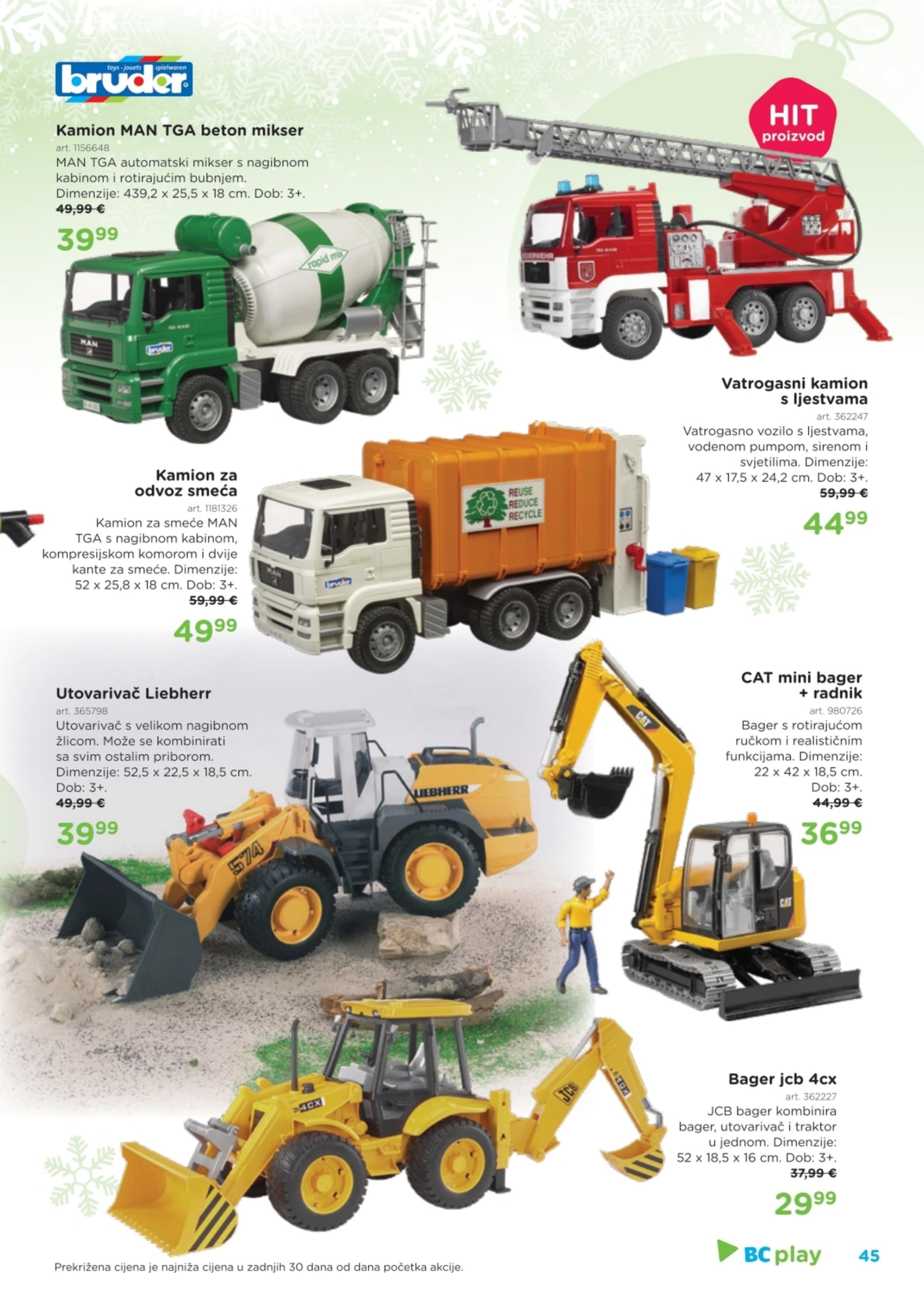 Stranica 45. Baby Center kataloga - Akcije od 14.11. do 06.01.2026.