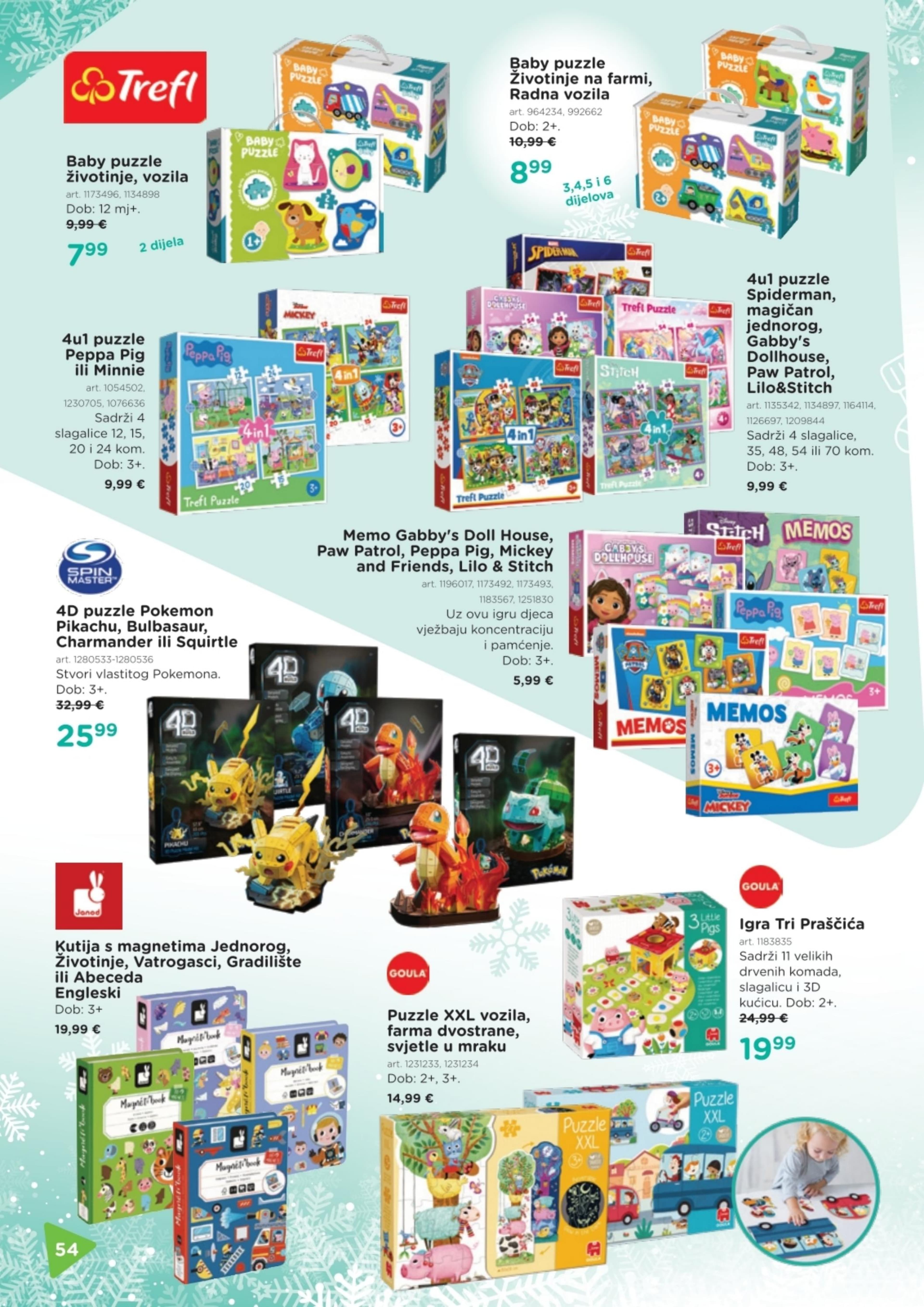 Stranica 54. Baby Center kataloga - Akcije od 14.11. do 06.01.2026.