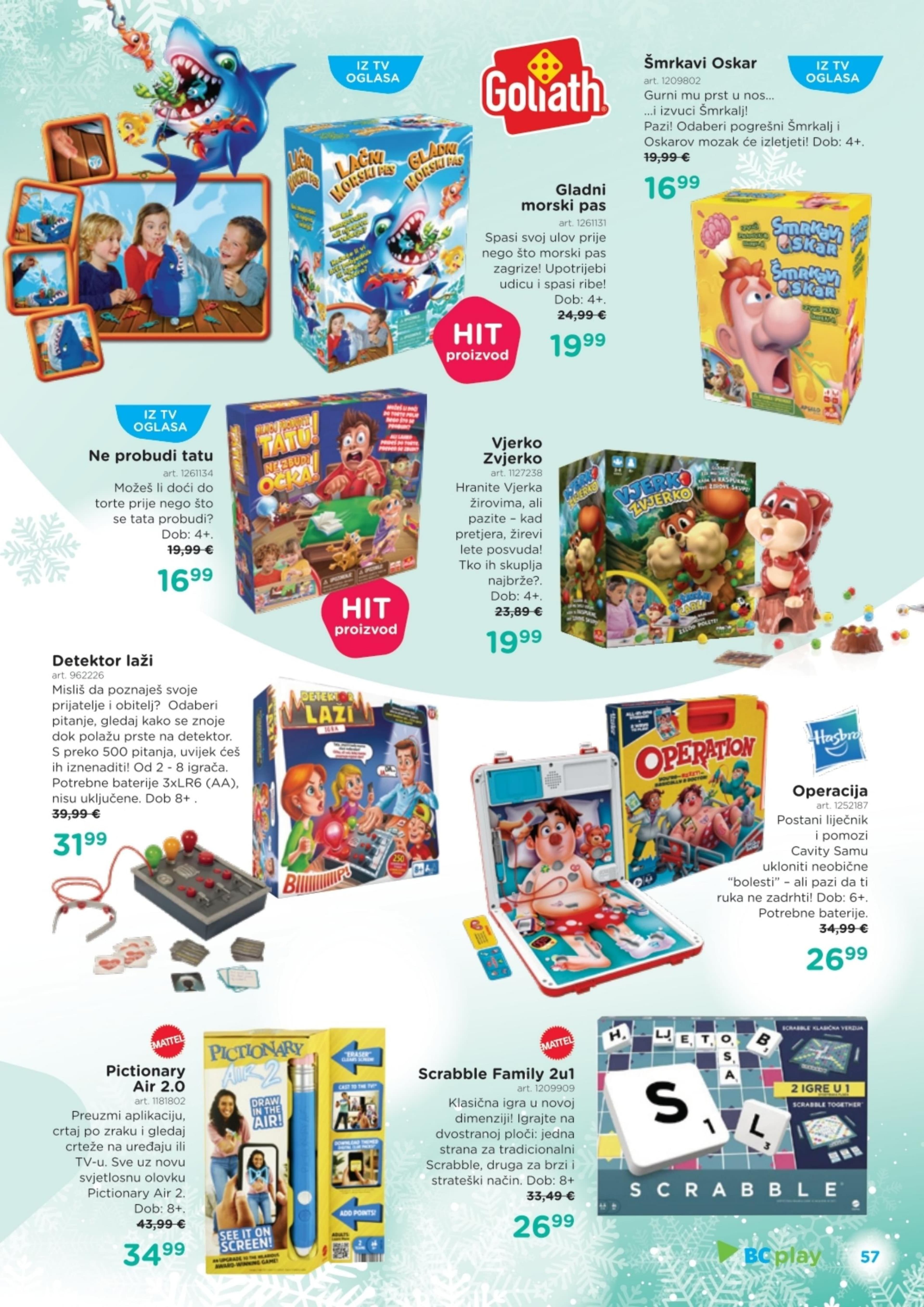 Stranica 57. Baby Center kataloga - Akcije od 14.11. do 06.01.2026.
