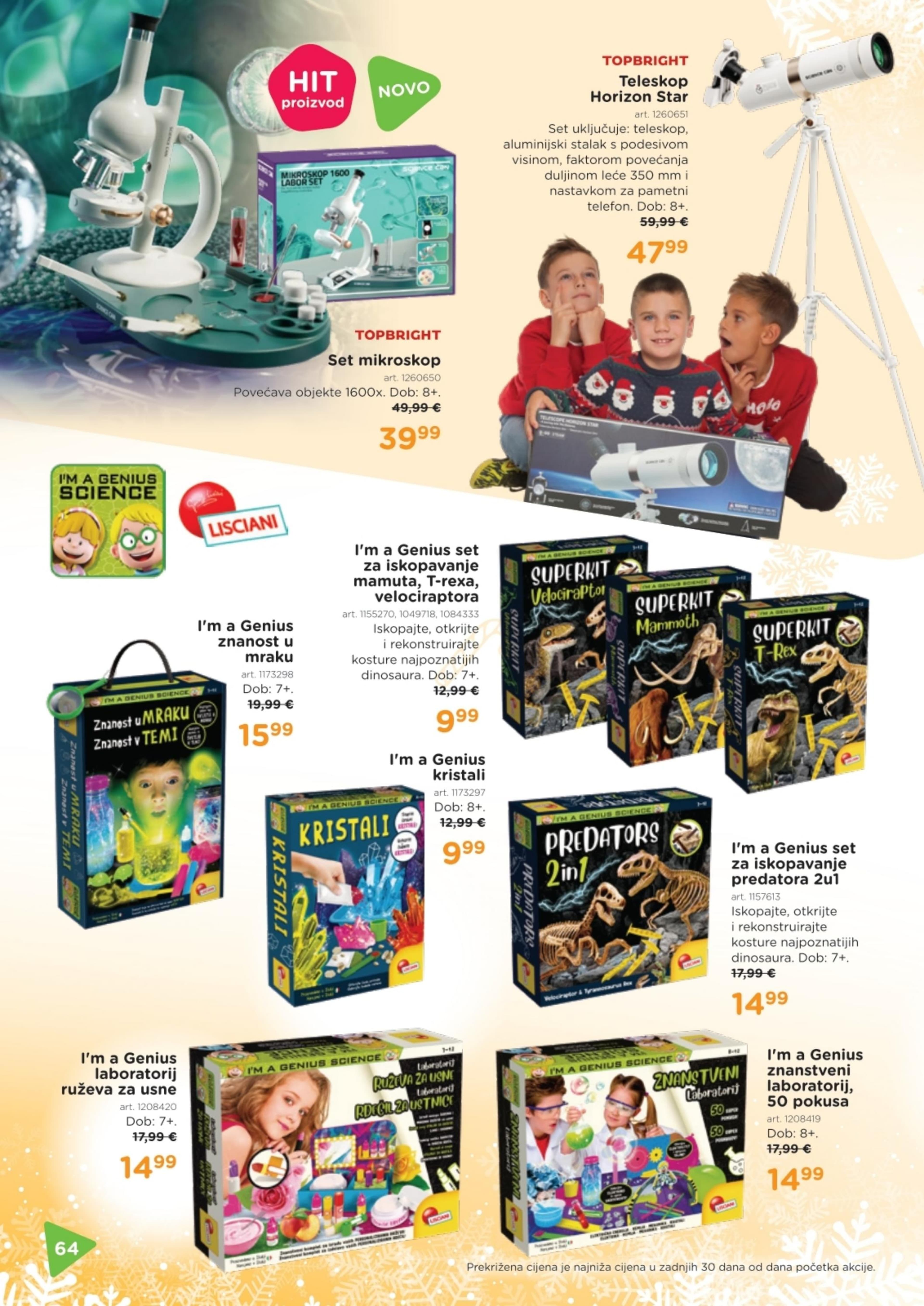 Stranica 64. Baby Center kataloga - Akcije od 14.11. do 06.01.2026.