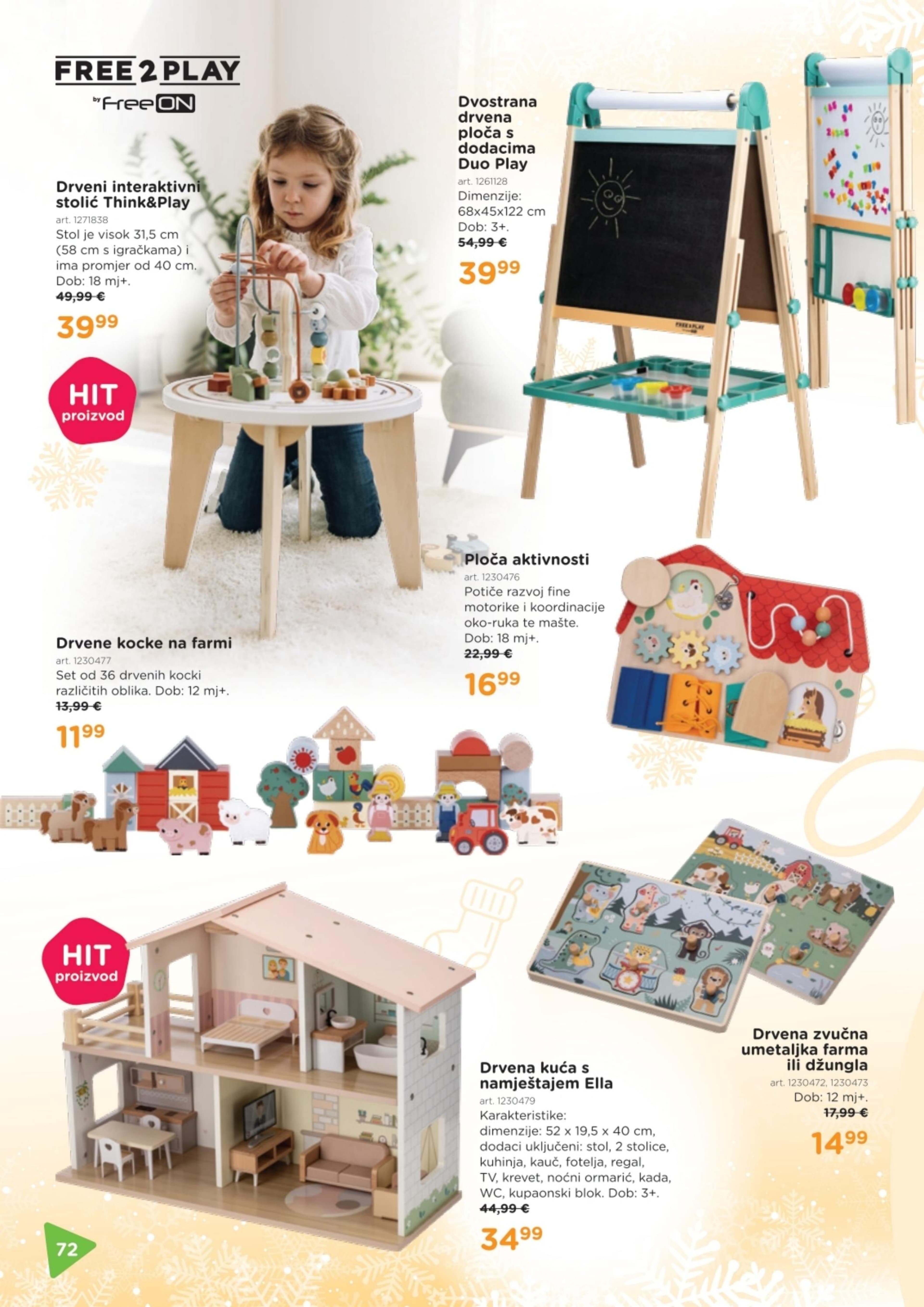 Stranica 72. Baby Center kataloga - Akcije od 14.11. do 06.01.2026.