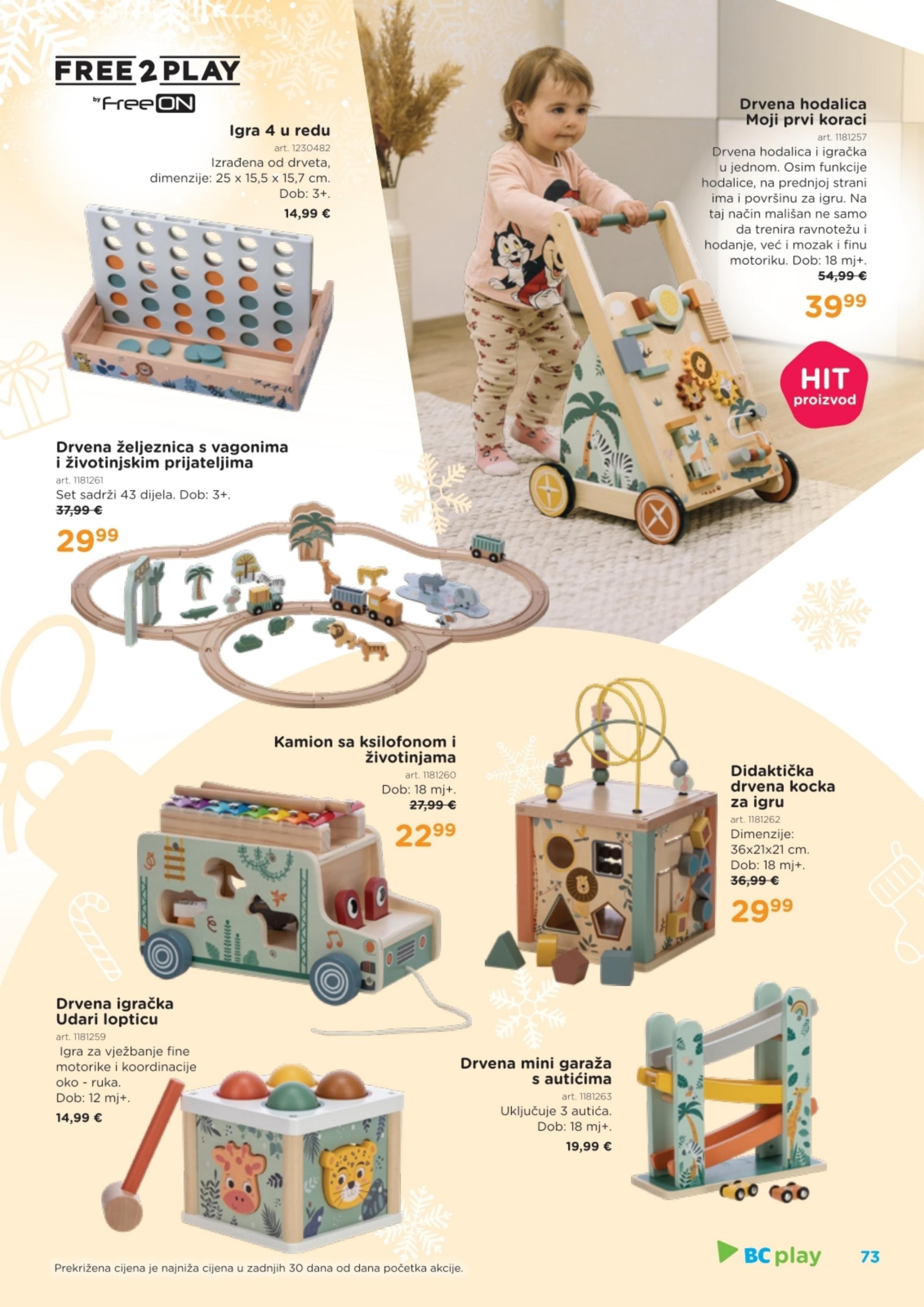 Stranica 73. Baby Center kataloga - Akcije od 14.11. do 06.01.2026.