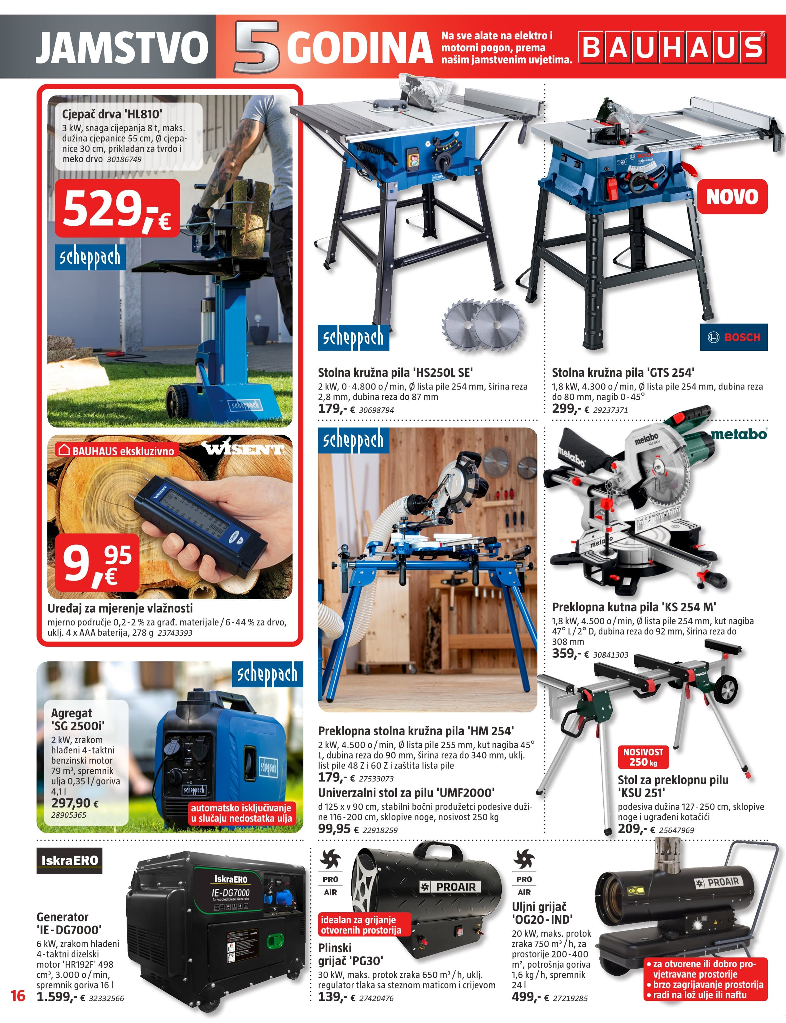 Stranica 16. Bauhaus kataloga - Akcije od 06.11. do 03.12.2025.