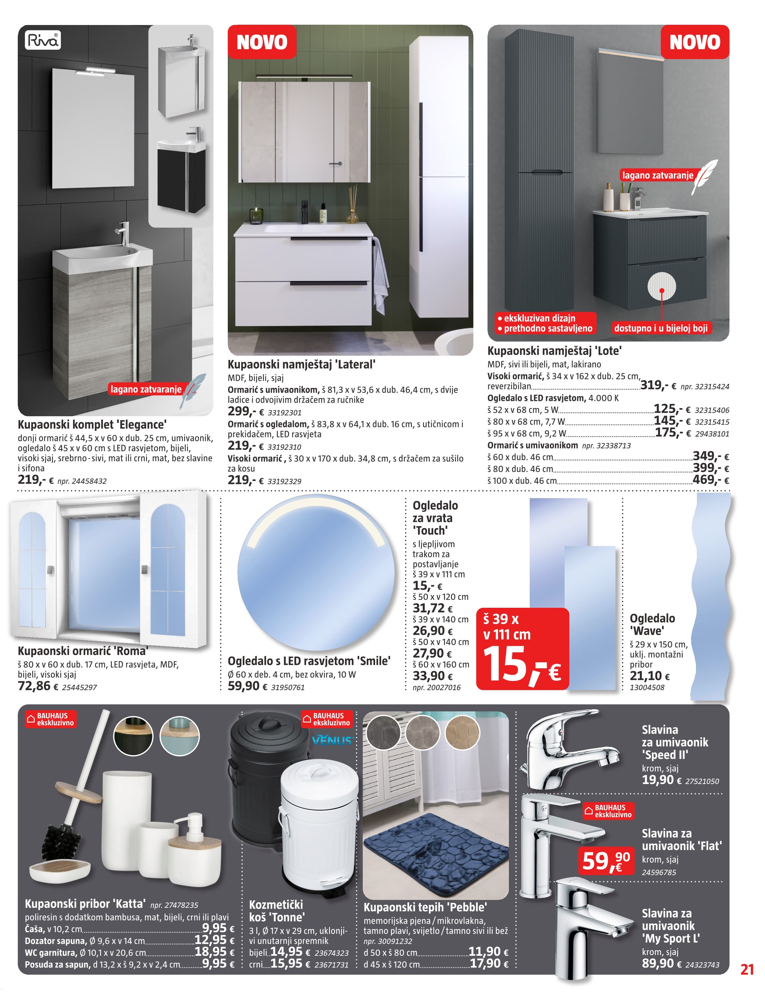 Stranica 21. Bauhaus kataloga - Akcije od 06.11. do 03.12.2025.