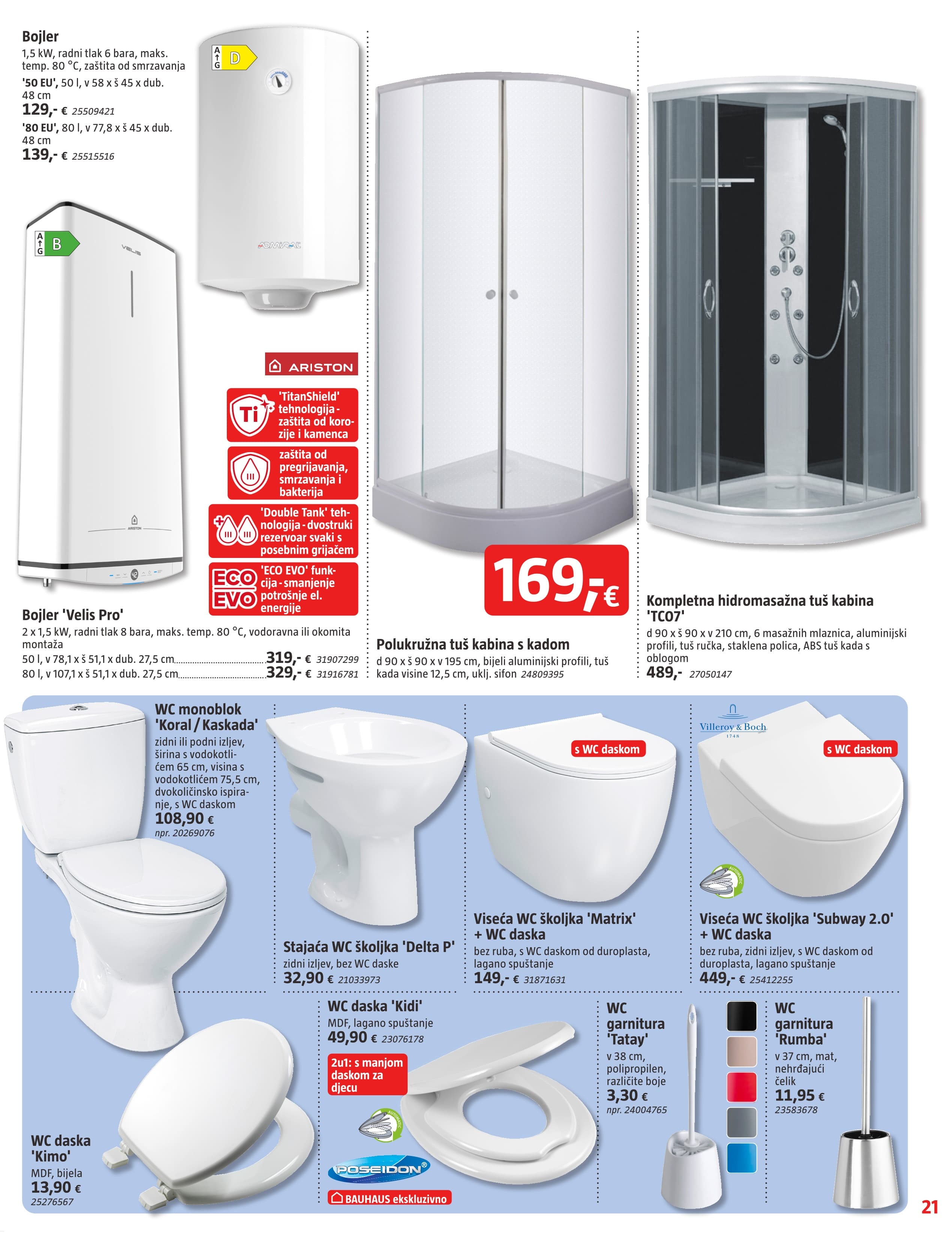 Stranica 21. Bauhaus kataloga - Akcije od 27.11. do 31.12.2025.