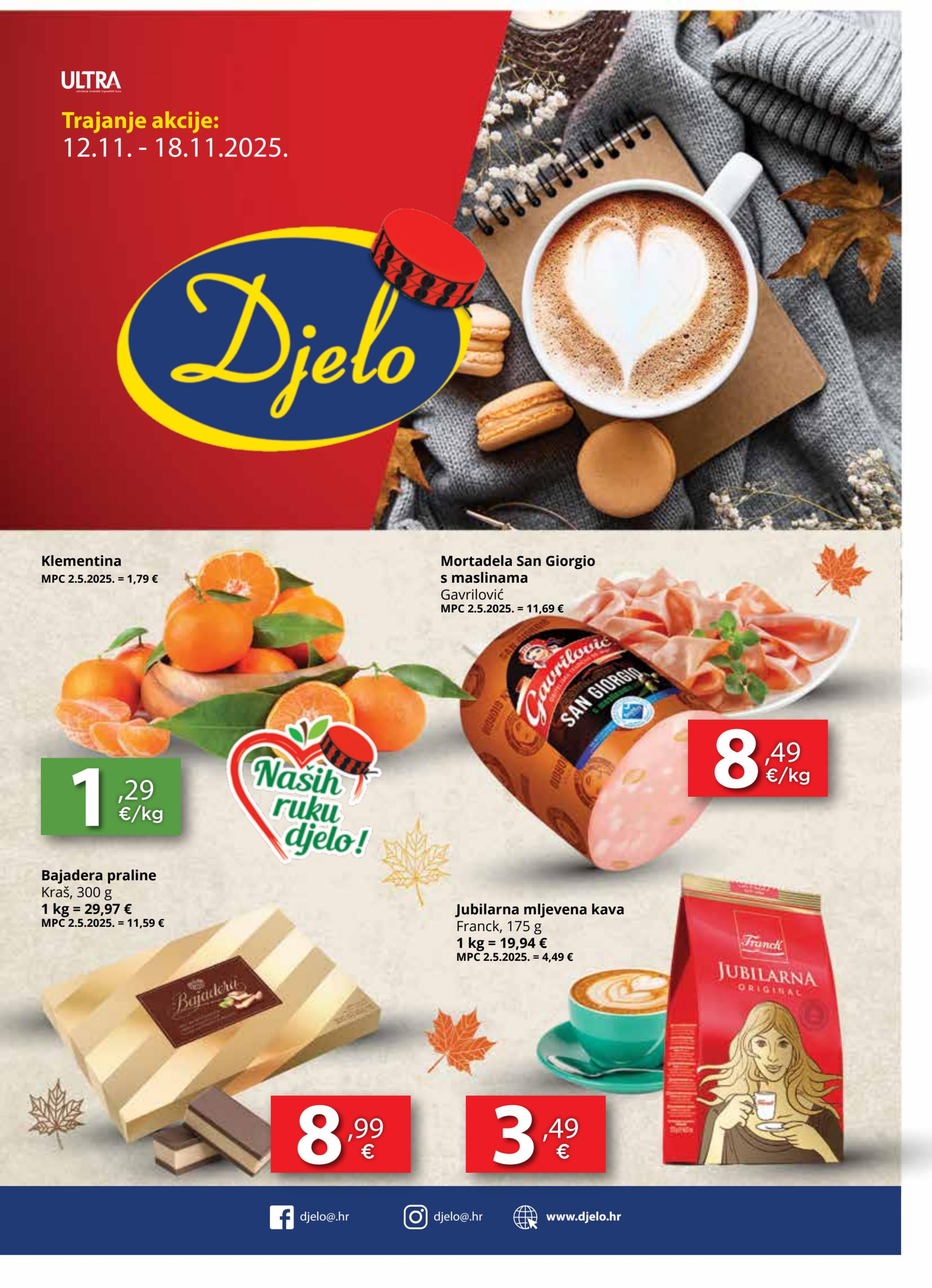 Stranica 1. Djelo kataloga - Akcije od 12.11. do 18.11.2025.