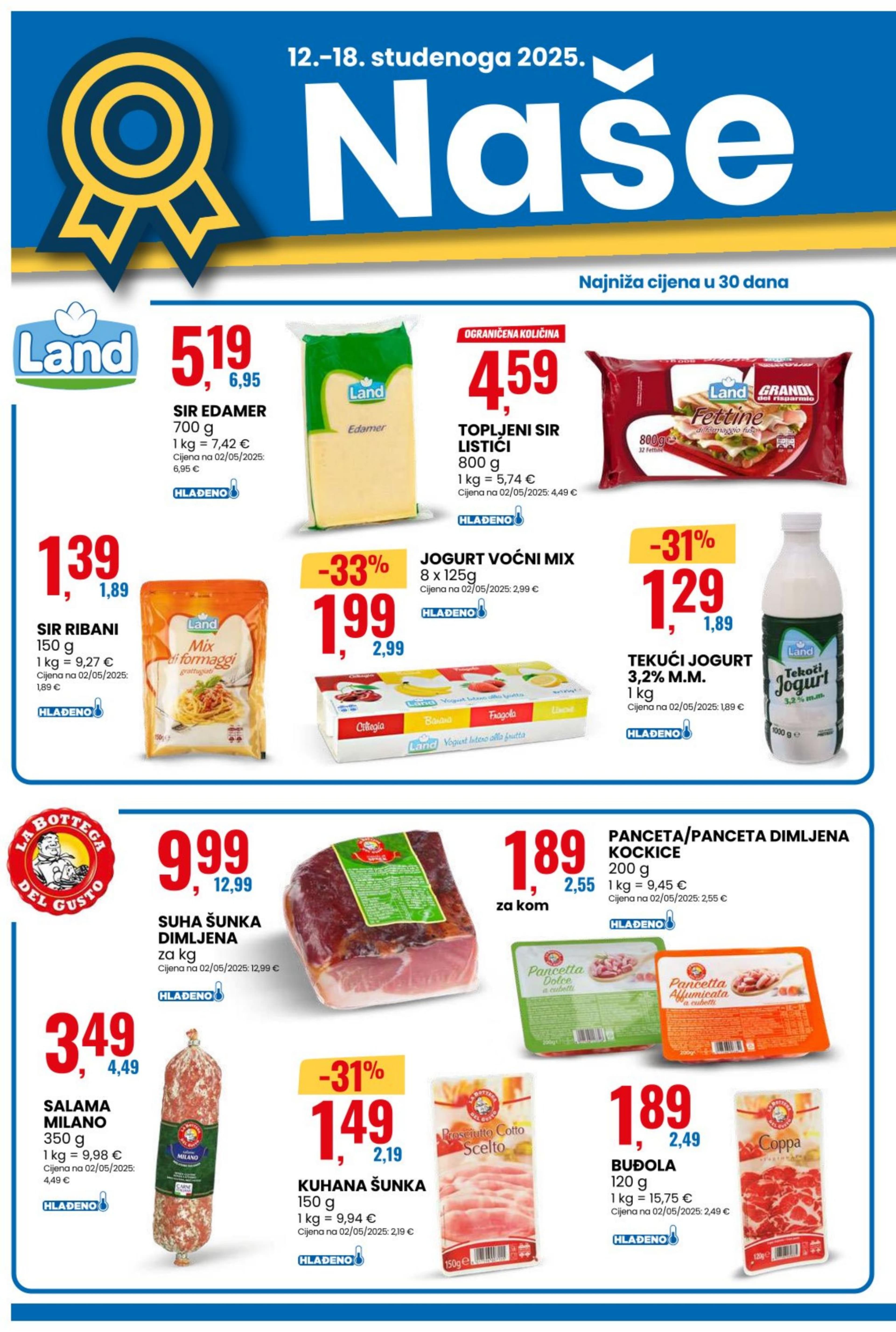 Stranica 2. Eurospin kataloga - Akcije od 12.11. do 18.11.2025.