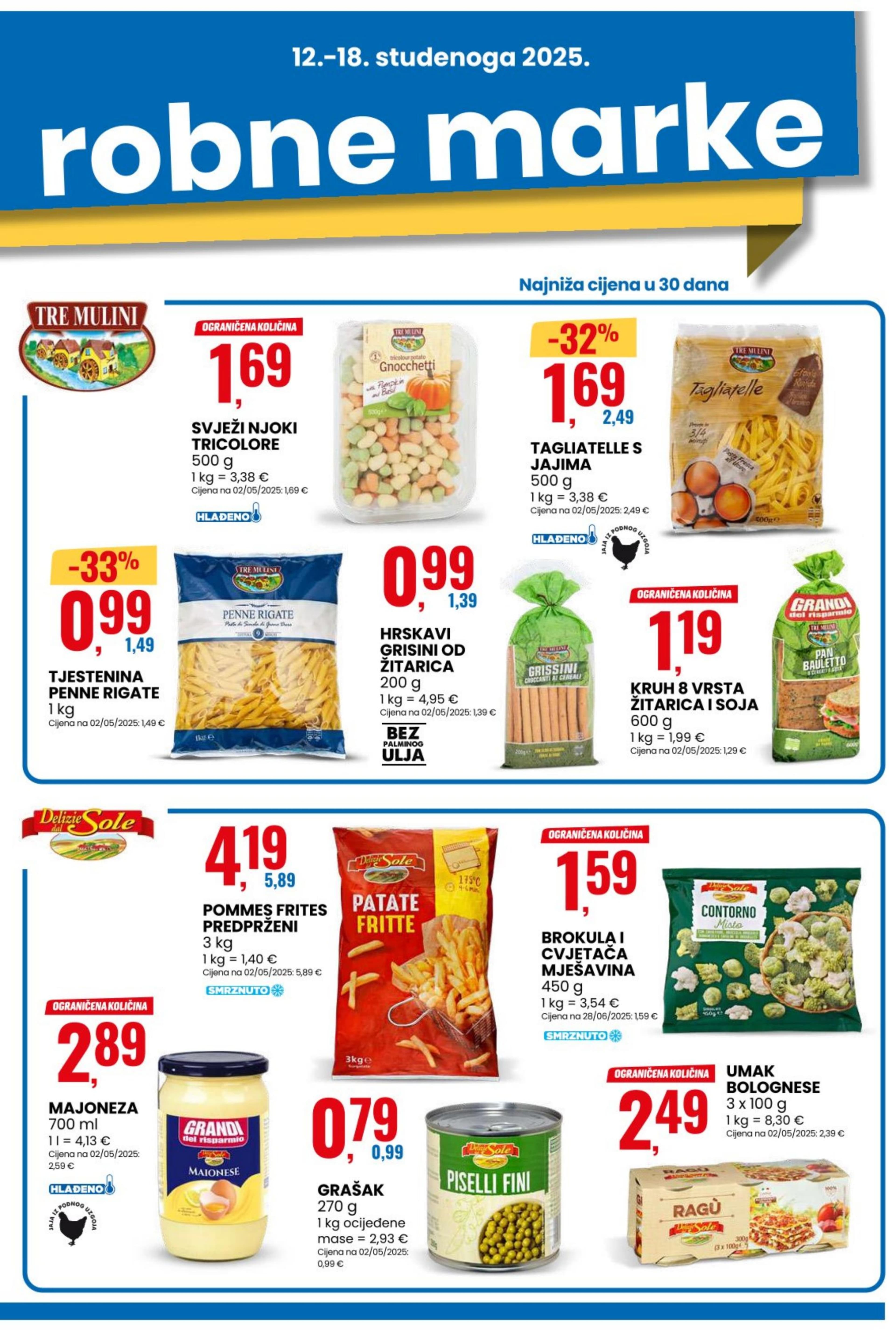 Stranica 3. Eurospin kataloga - Akcije od 12.11. do 18.11.2025.