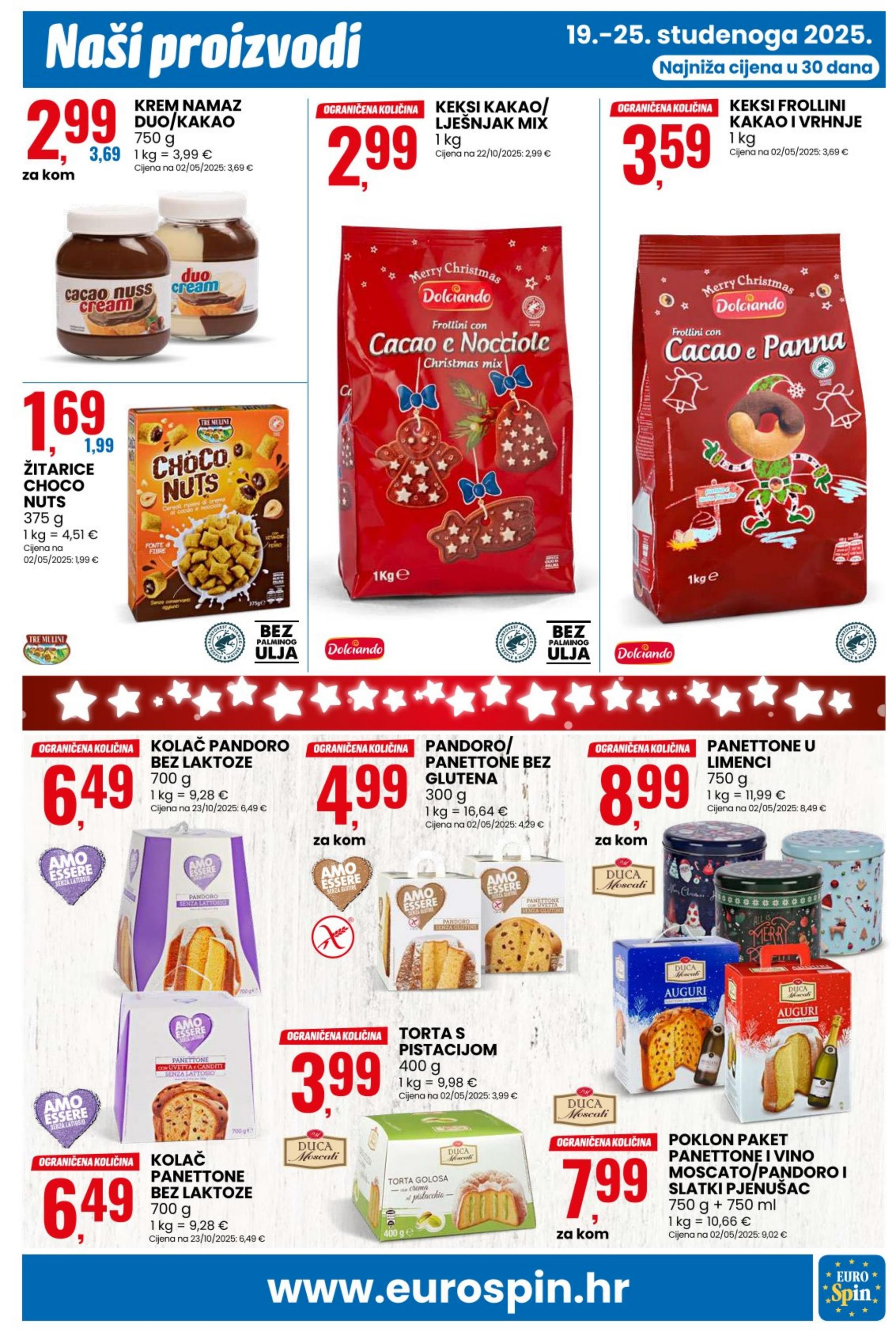 Stranica 5. Eurospin kataloga - Akcije od 19.11. do 25.11.2025.