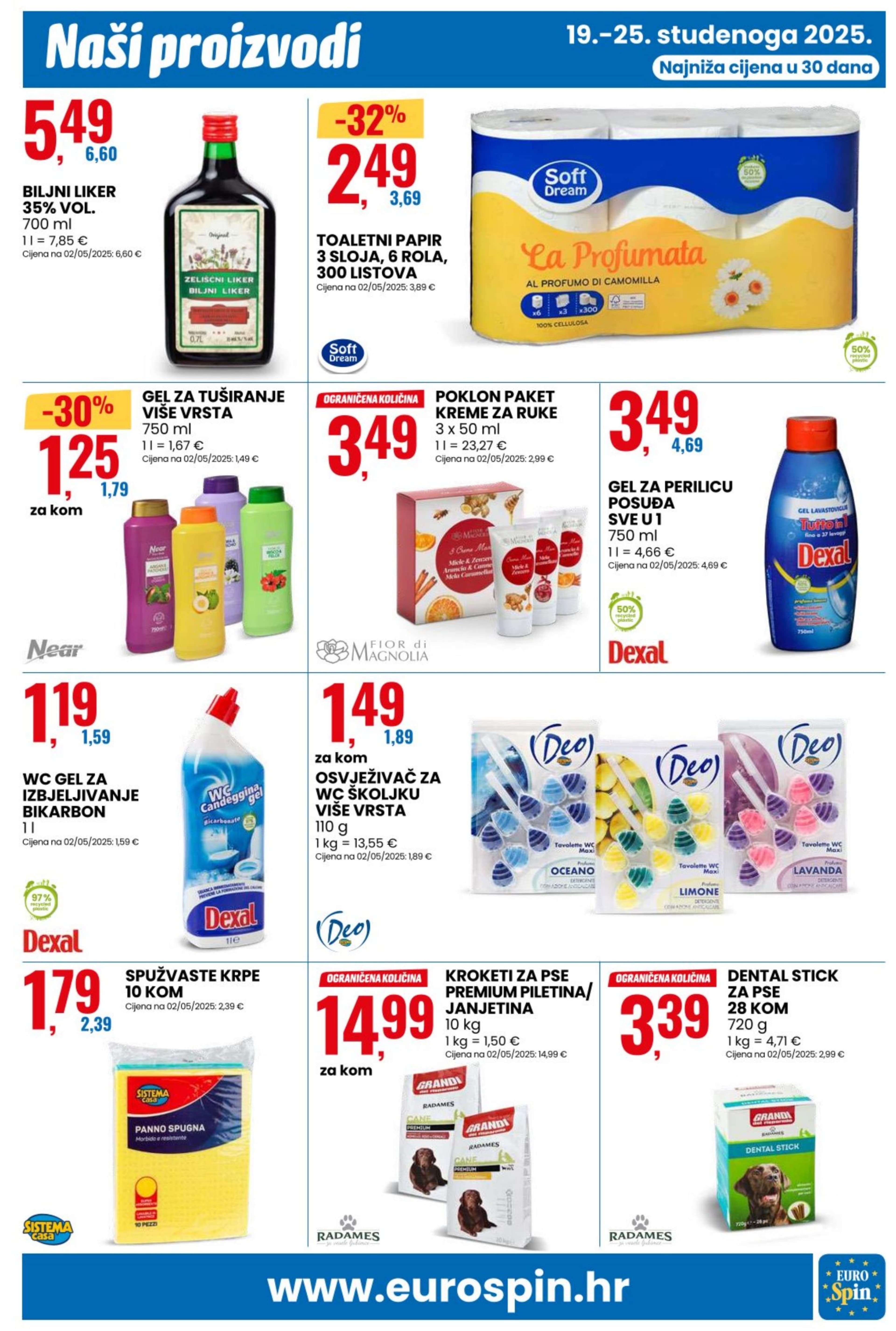 Stranica 7. Eurospin kataloga - Akcije od 19.11. do 25.11.2025.