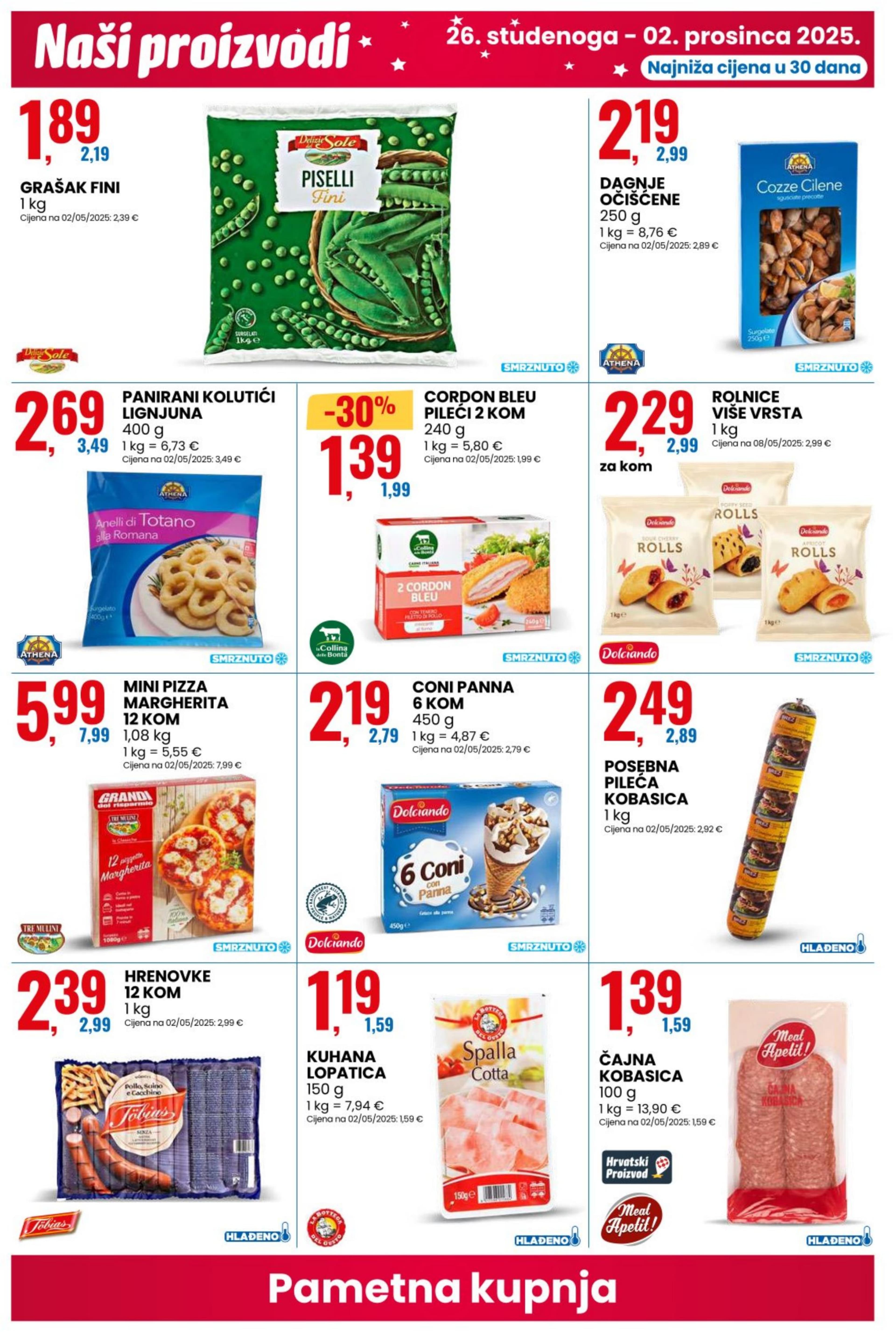 Stranica 2. Eurospin kataloga - od 26.11. do 02.12.2025.