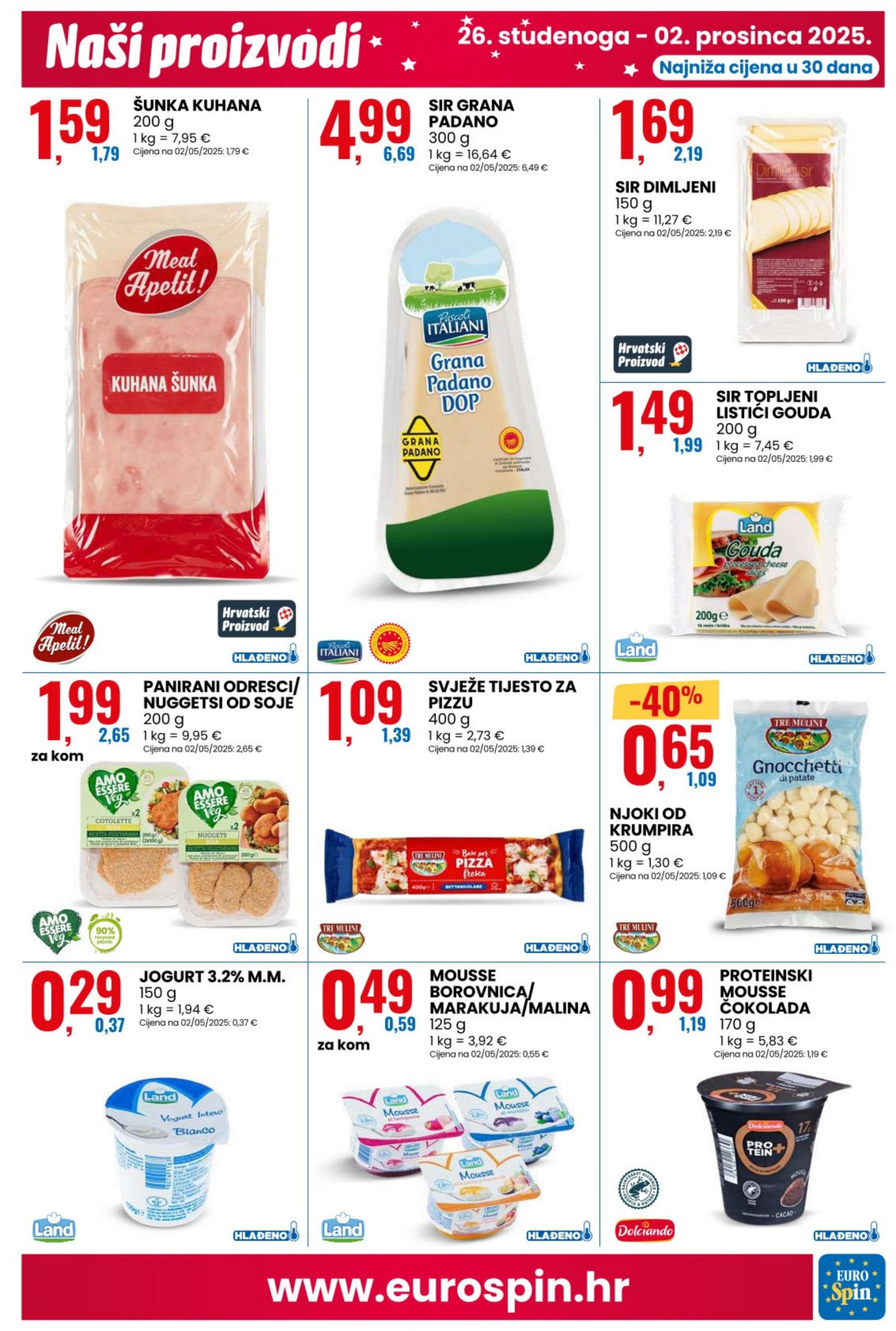 Stranica 3. Eurospin kataloga - od 26.11. do 02.12.2025.