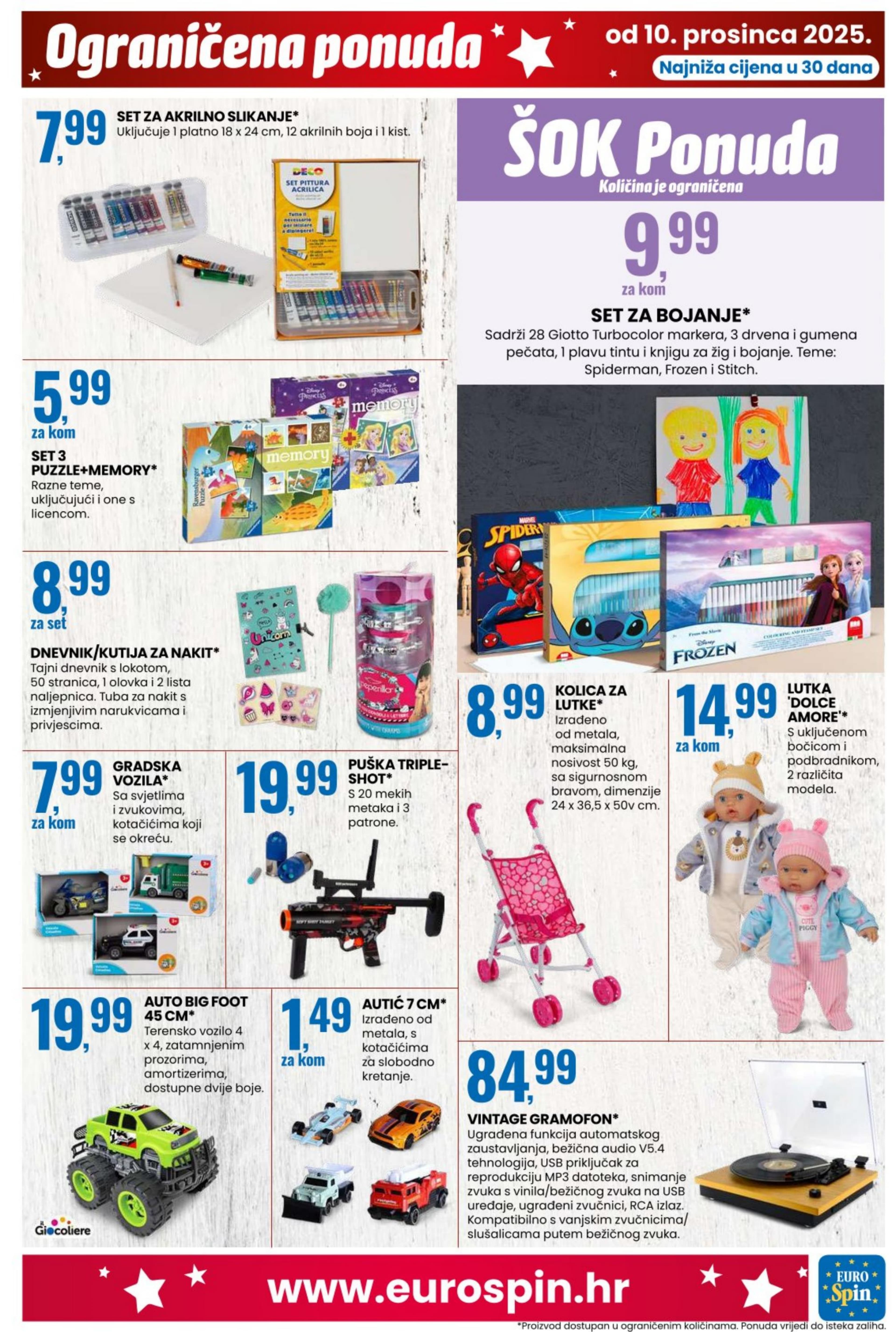 Stranica 15. Eurospin kataloga - Akcije od 10.12. do 16.12.2025.
