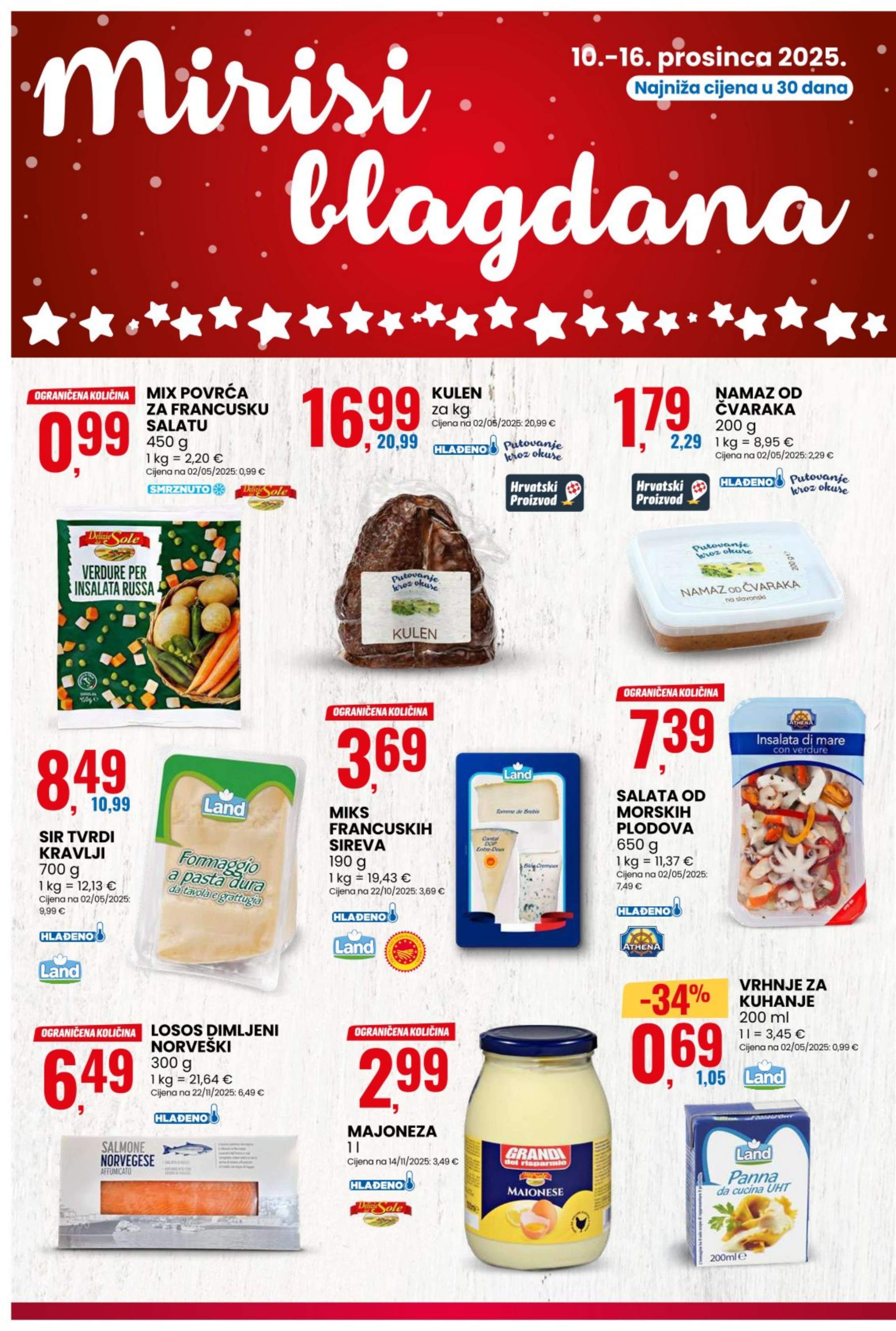 Stranica 2. Eurospin kataloga - Akcije od 10.12. do 16.12.2025.