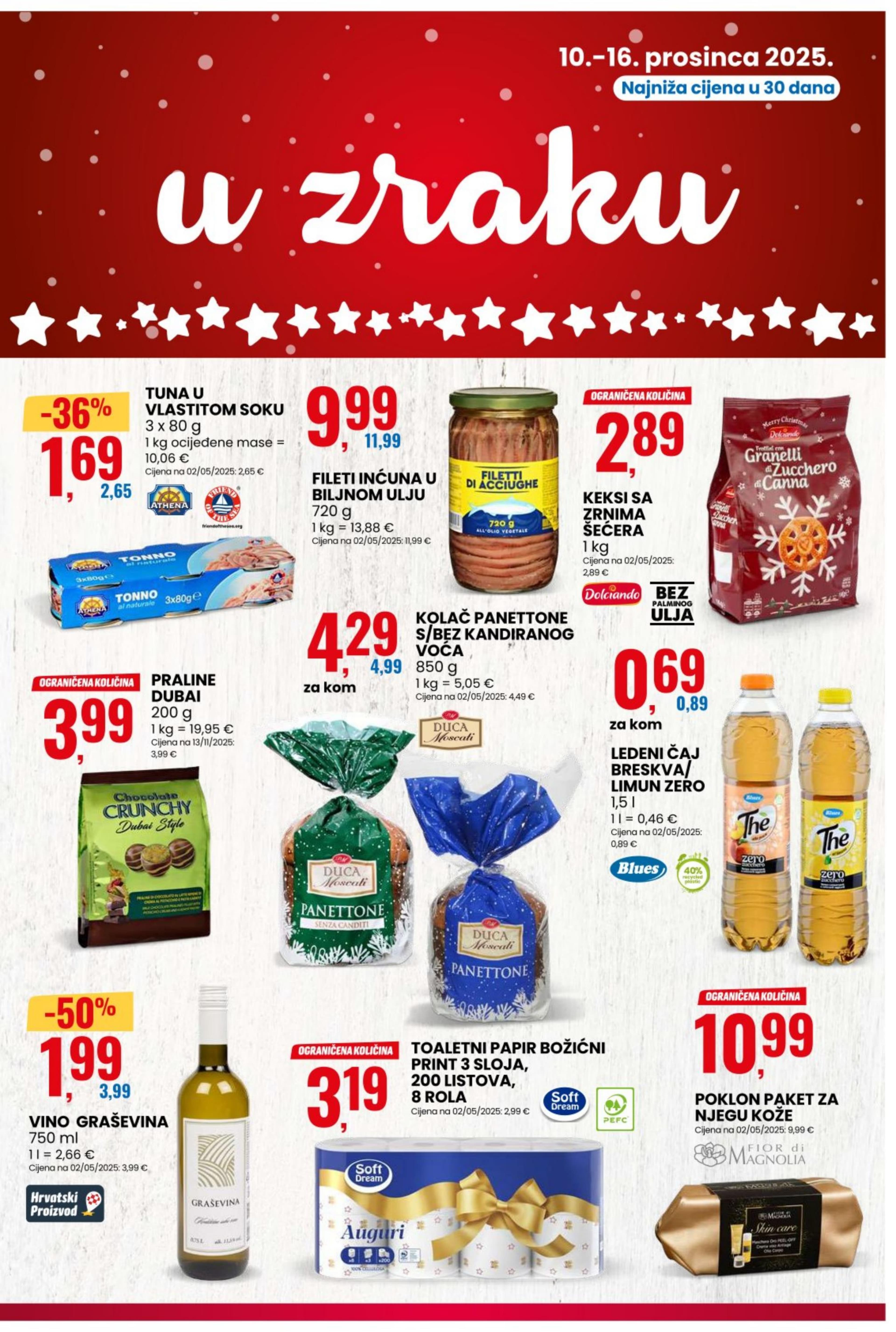 Stranica 3. Eurospin kataloga - Akcije od 10.12. do 16.12.2025.