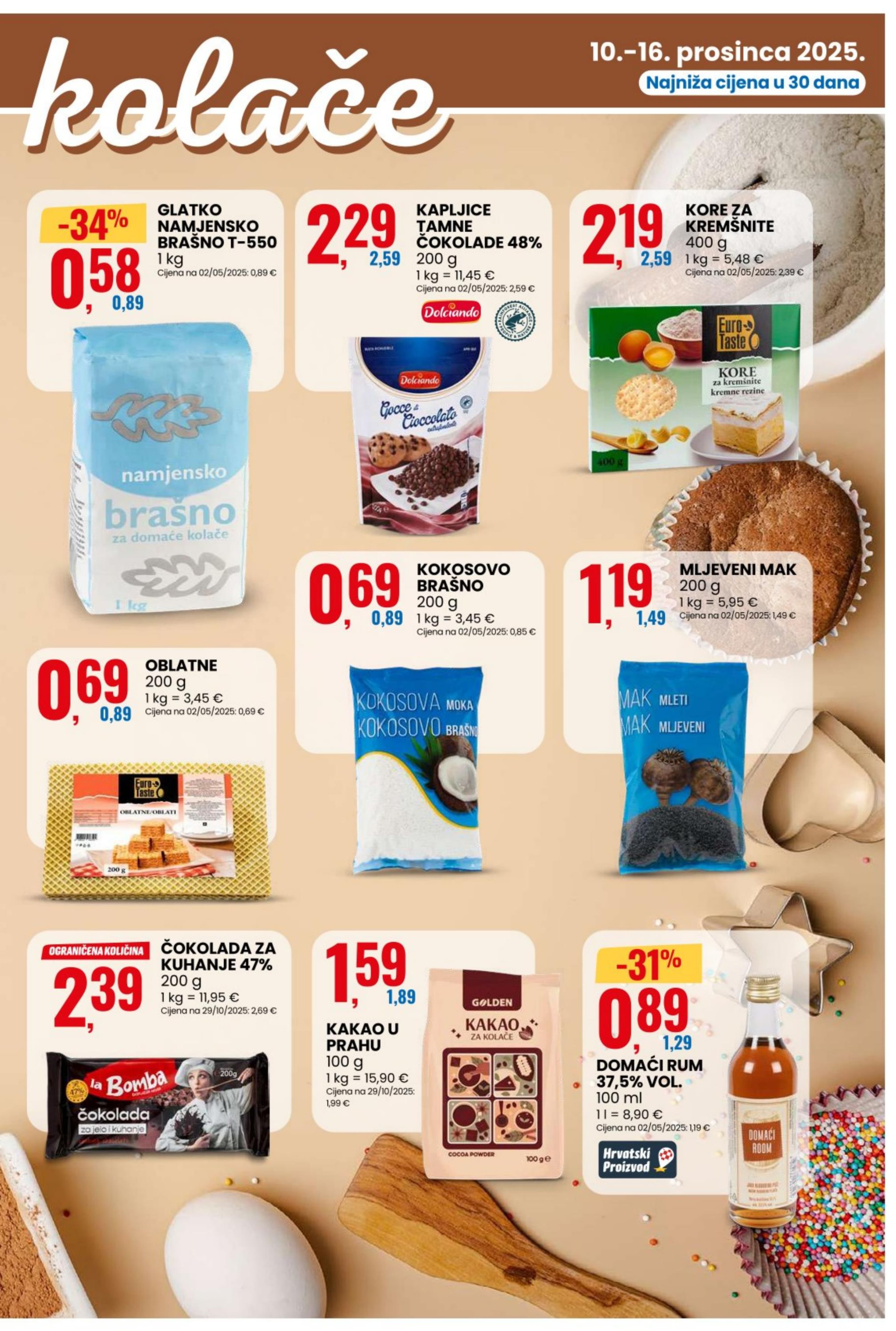 Stranica 5. Eurospin kataloga - Akcije od 10.12. do 16.12.2025.