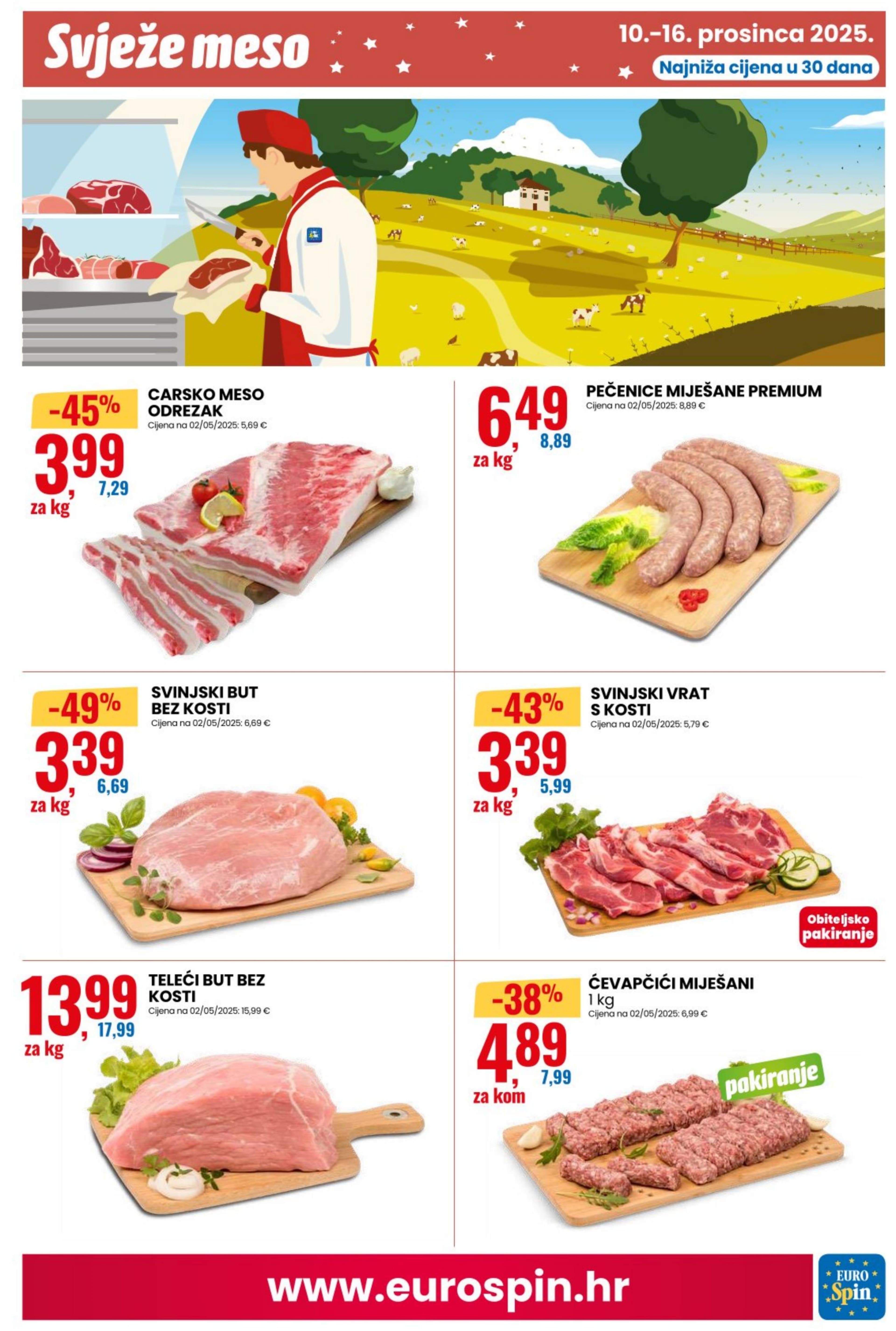 Stranica 7. Eurospin kataloga - Akcije od 10.12. do 16.12.2025.