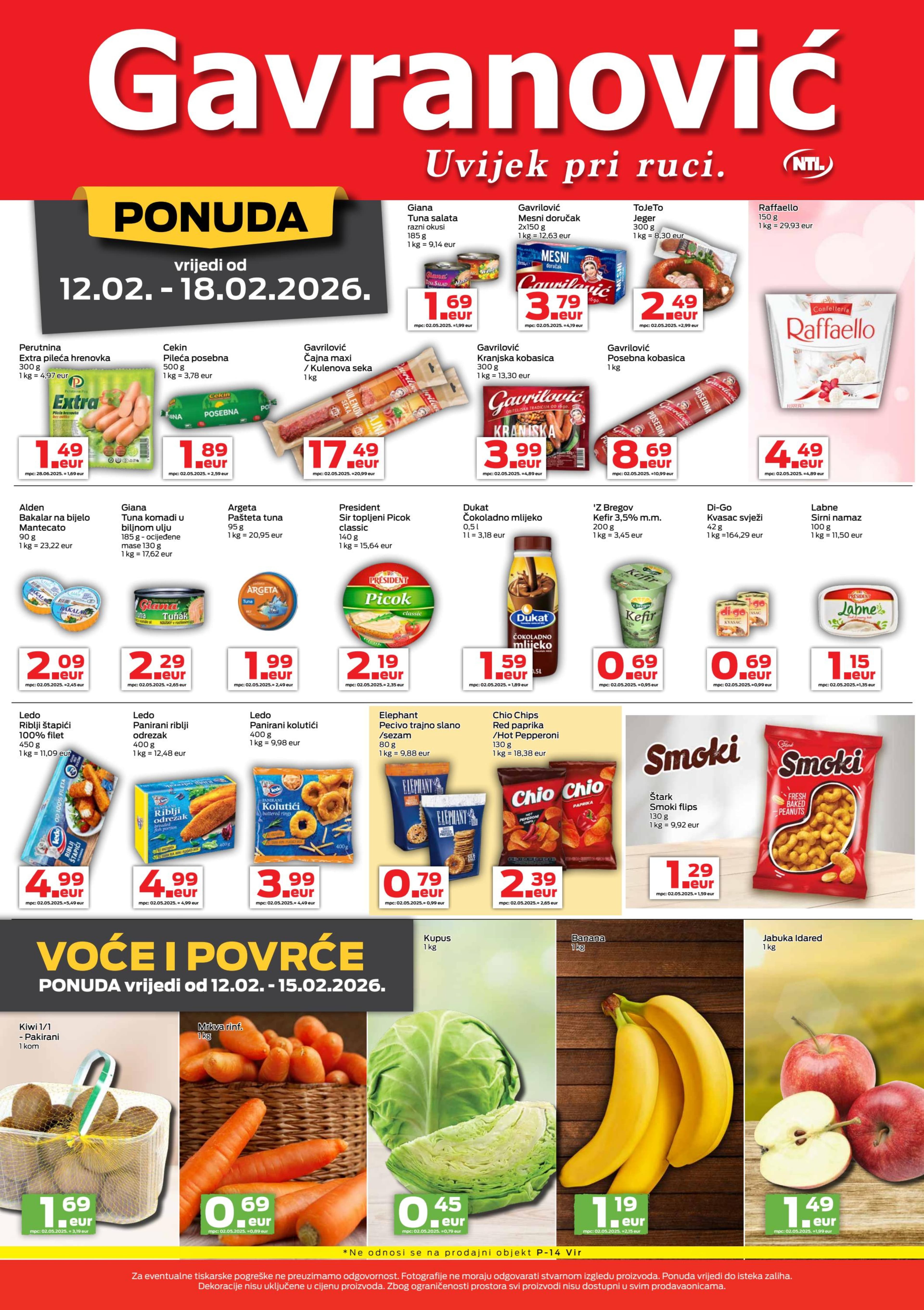 Stranica 2. Gavranović kataloga - Tjedna Akcija