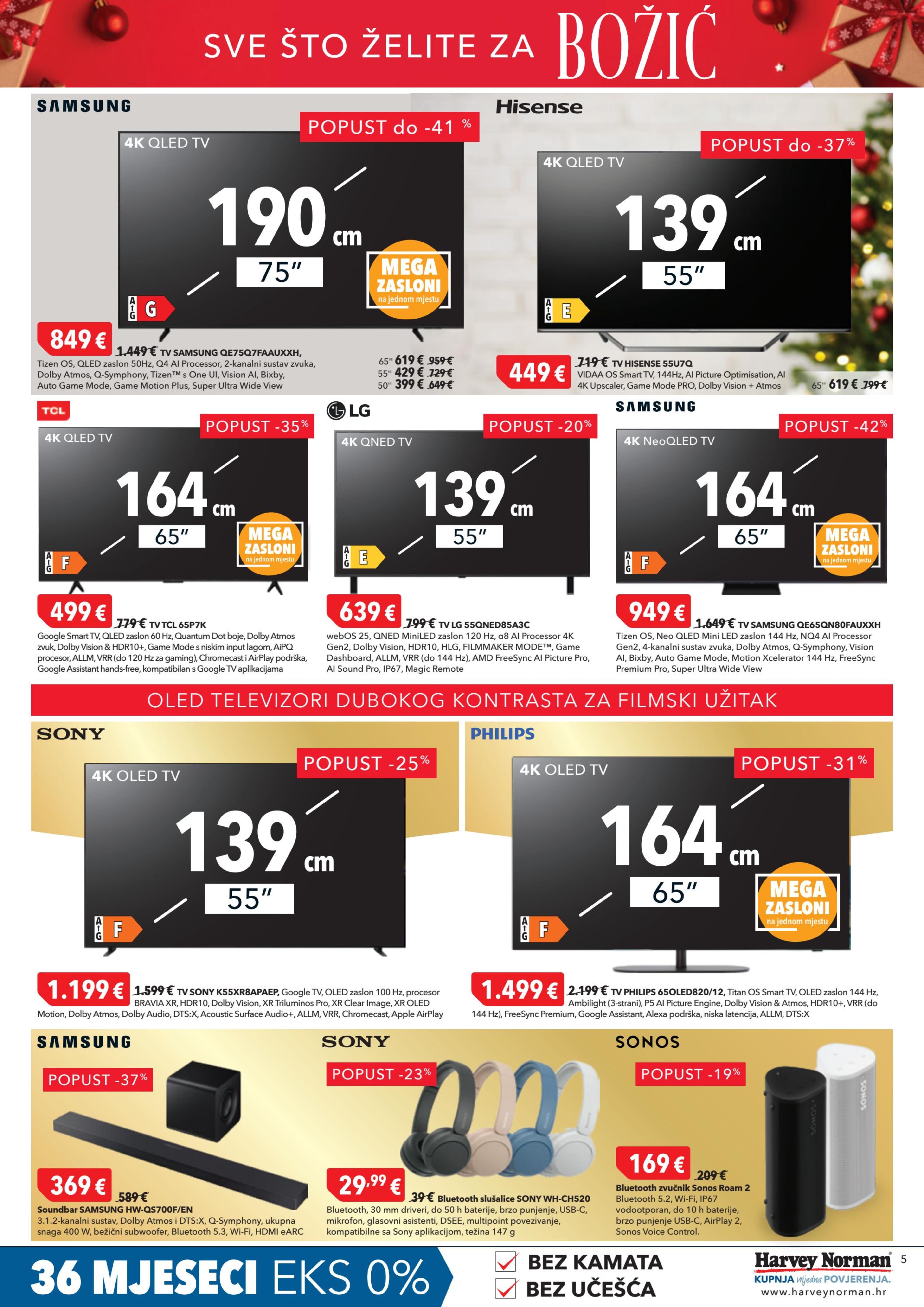 Stranica 5. Harvey Norman kataloga - Akcije od 11.12. do 26.12.2025.