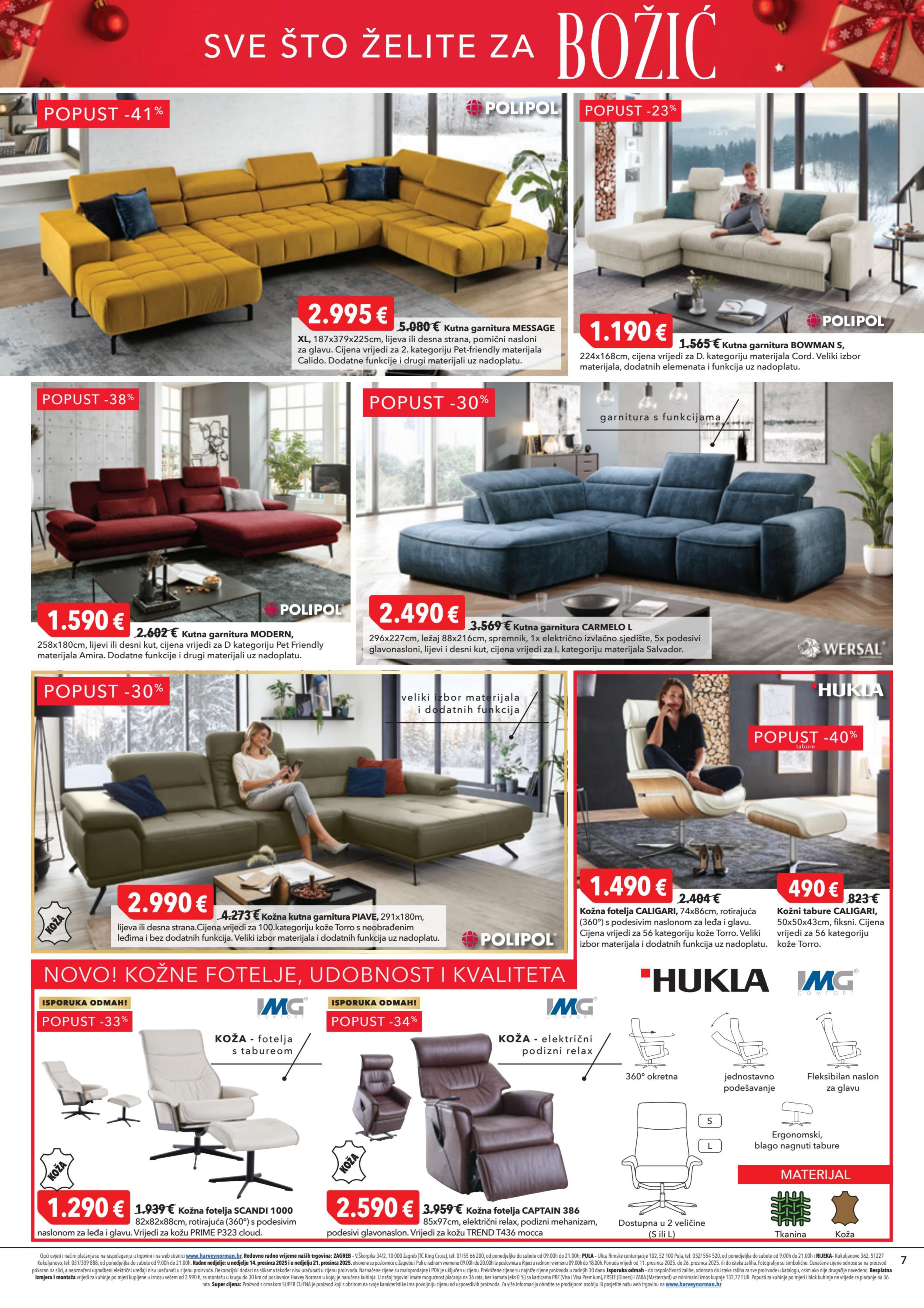 Stranica 7. Harvey Norman kataloga - Akcije od 11.12. do 26.12.2025.
