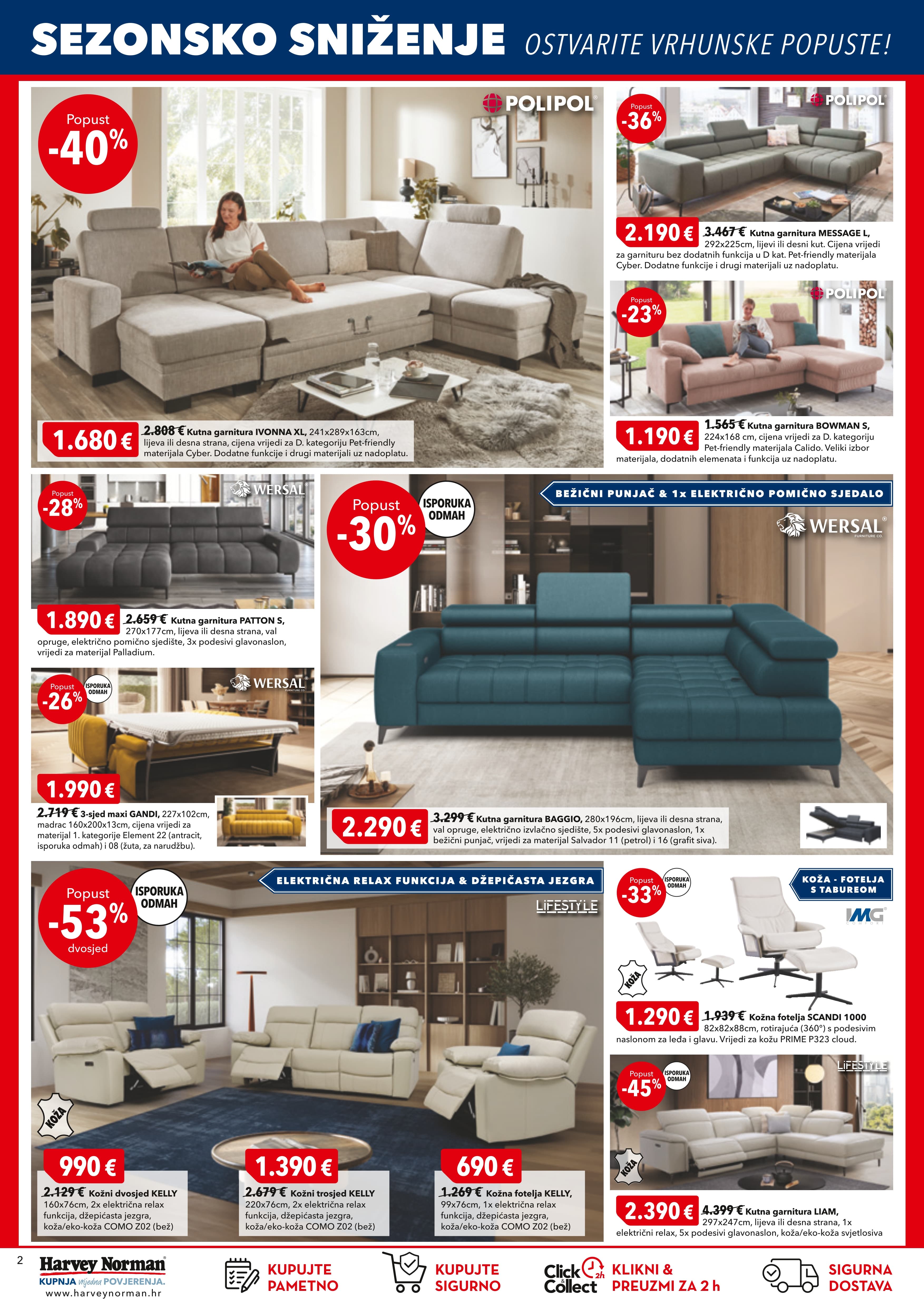 Stranica 2. Harvey Norman kataloga - Sezonsko sniženje