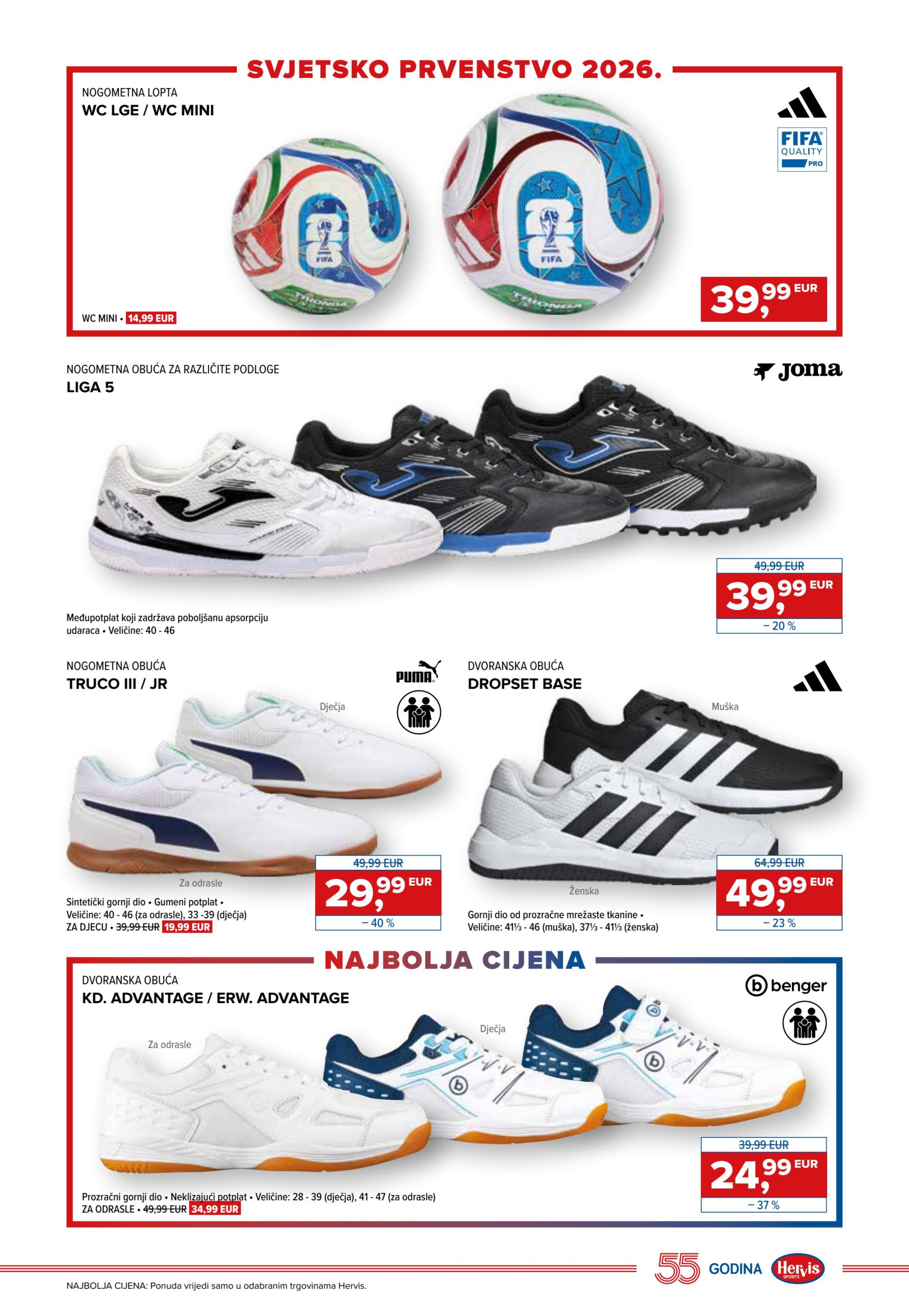 Stranica 11. Hervis kataloga - Akcije od 12.11. do 18.11.2025.