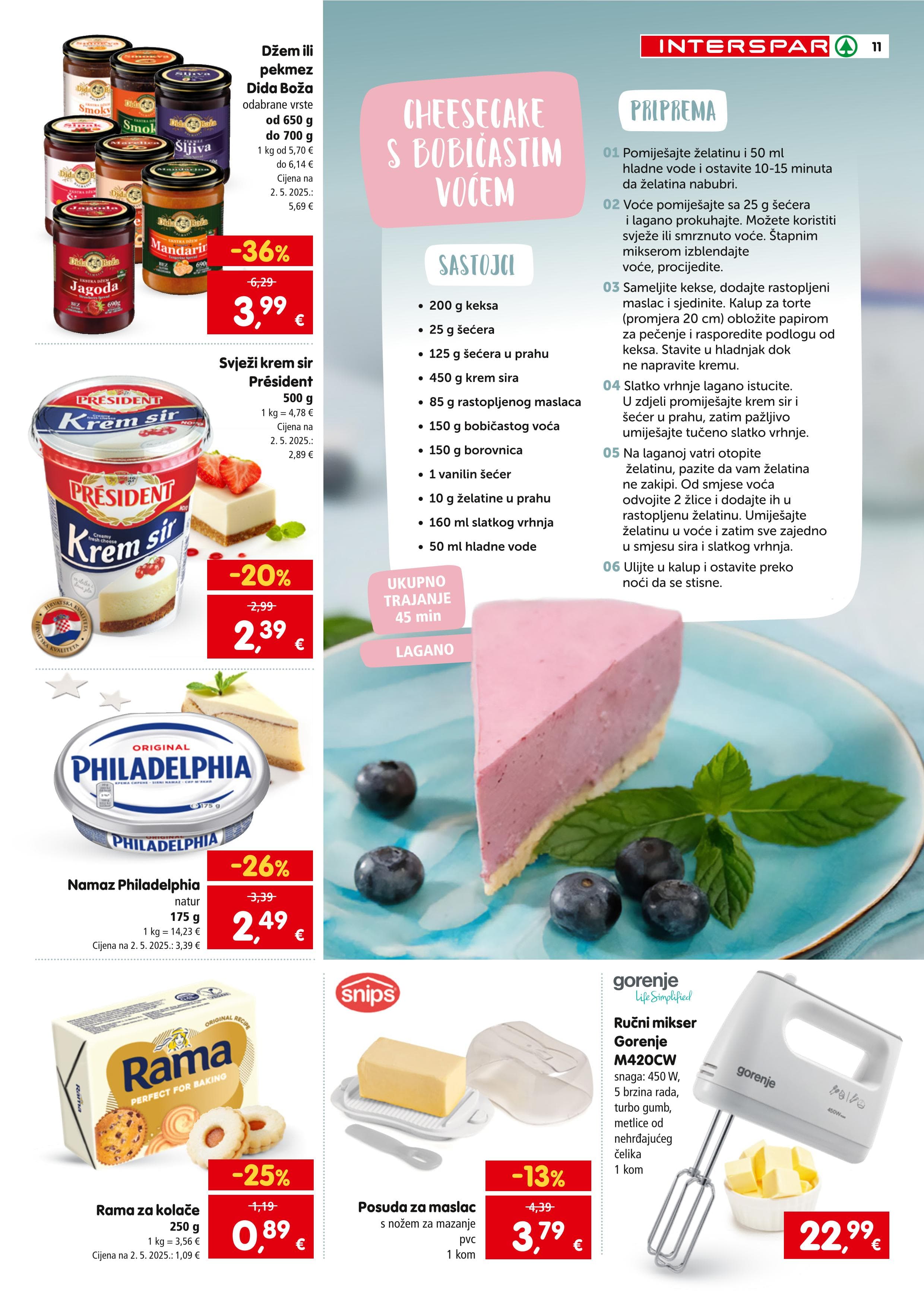 Stranica 11. Interspar kataloga - Akcije od 08.10. do 06.01.2026.