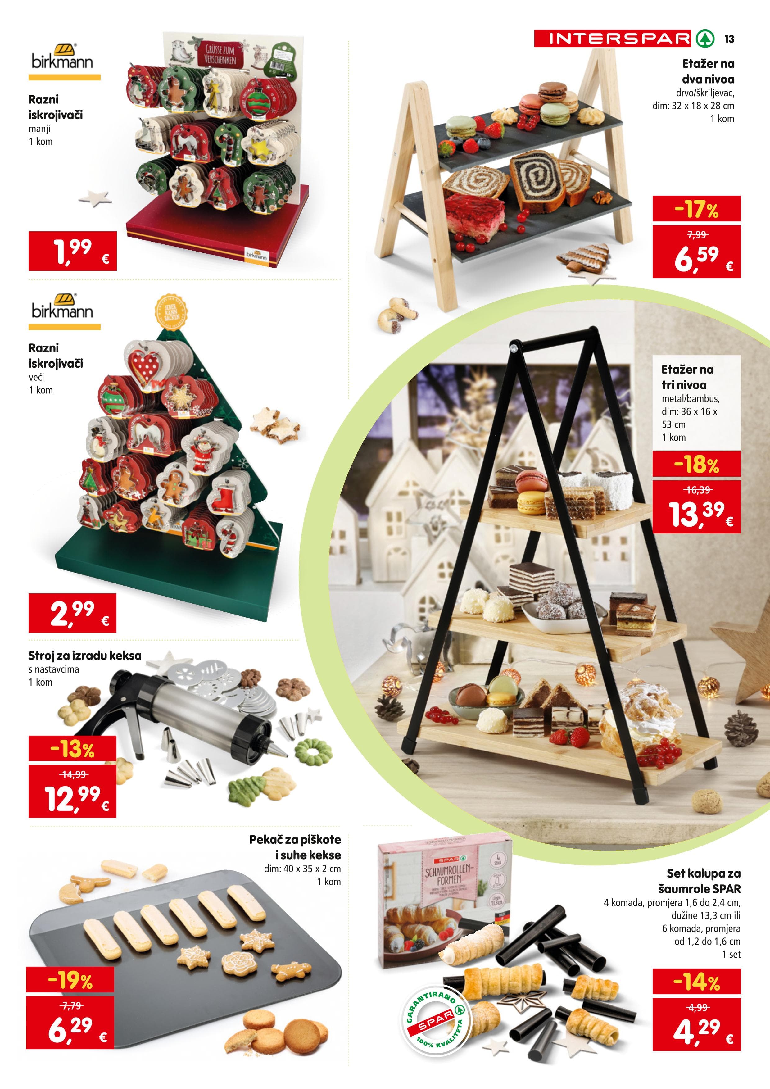 Stranica 13. Interspar kataloga - Akcije od 08.10. do 06.01.2026.