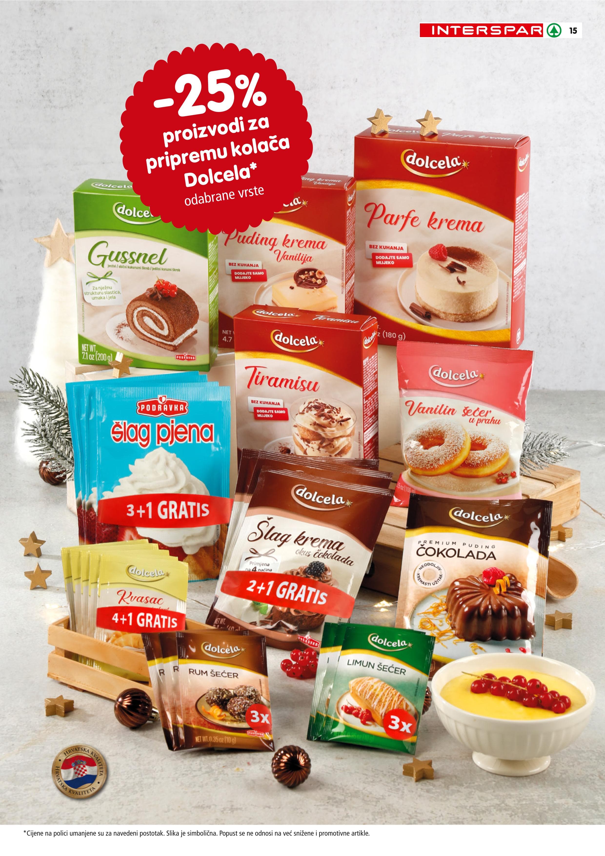 Stranica 15. Interspar kataloga - Akcije od 08.10. do 06.01.2026.