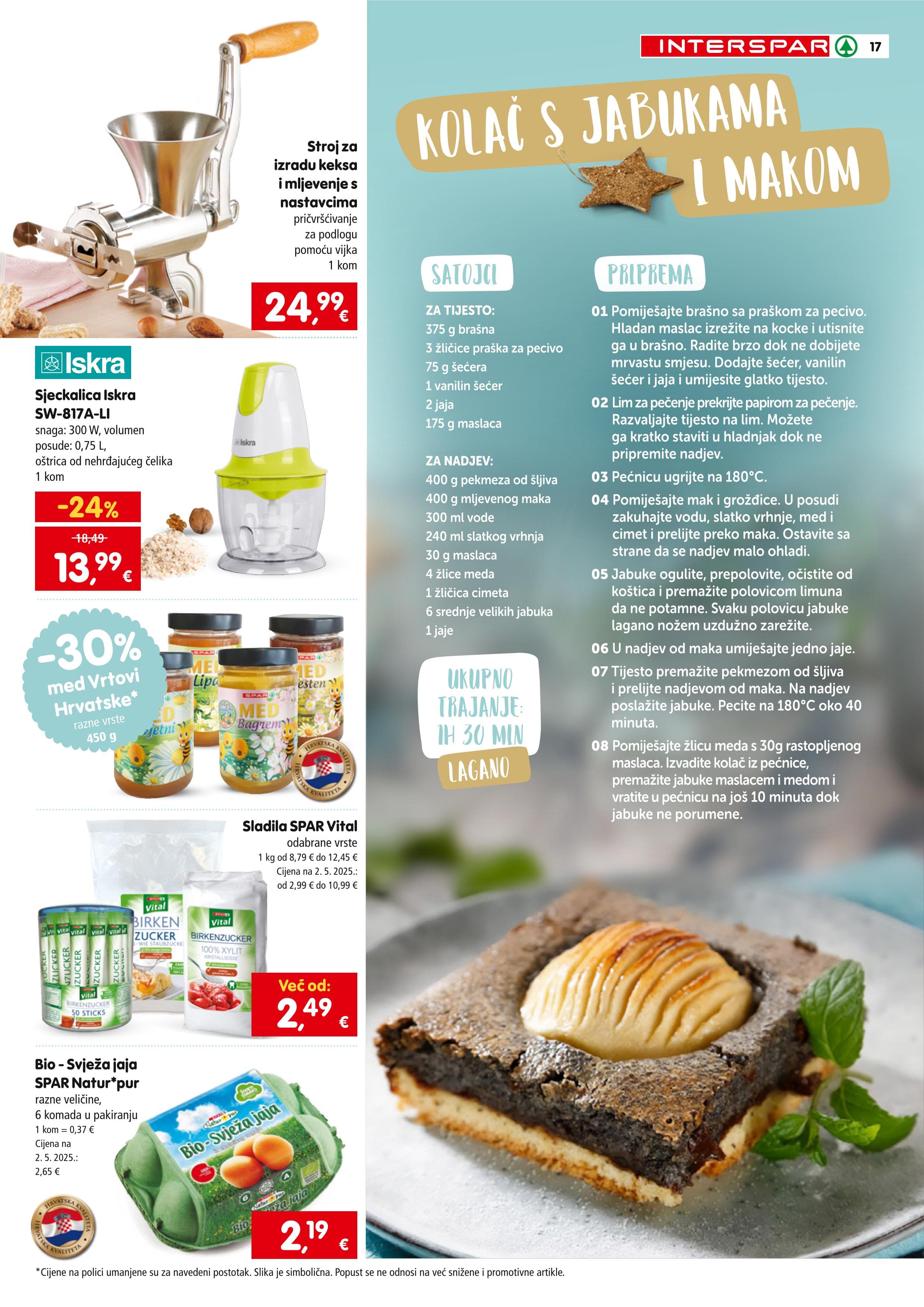 Stranica 17. Interspar kataloga - Akcije od 08.10. do 06.01.2026.