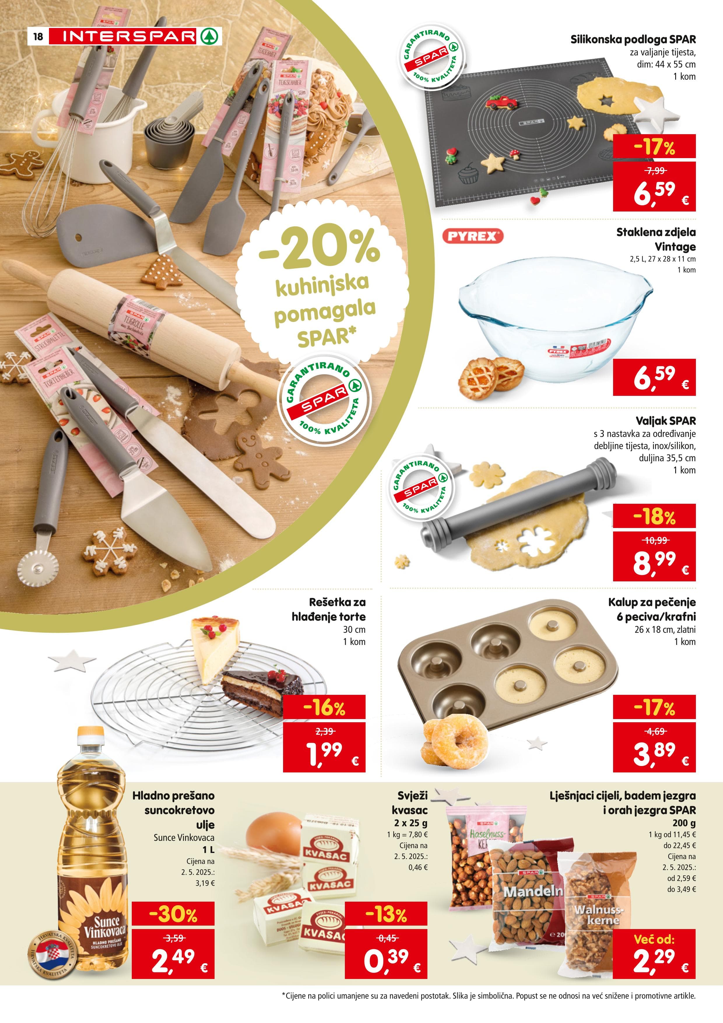 Stranica 18. Interspar kataloga - Akcije od 08.10. do 06.01.2026.