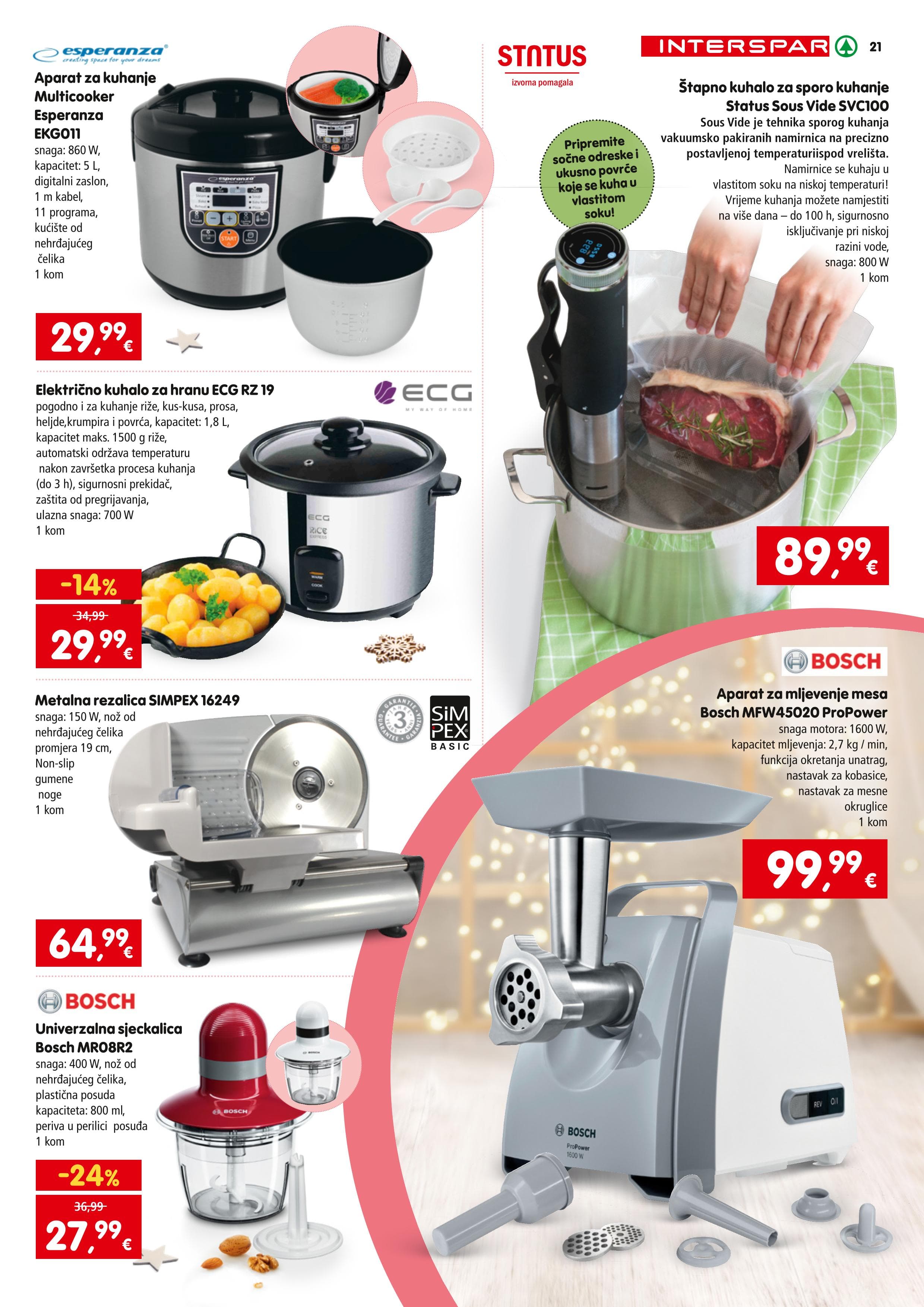 Stranica 21. Interspar kataloga - Akcije od 08.10. do 06.01.2026.